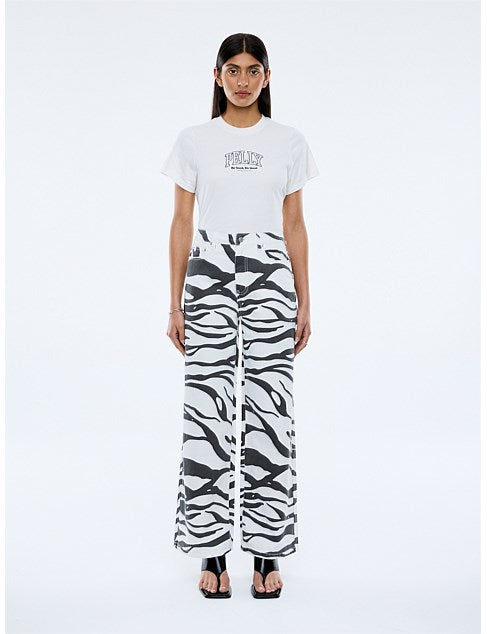 Lindy Relaxed Jean Zebra
