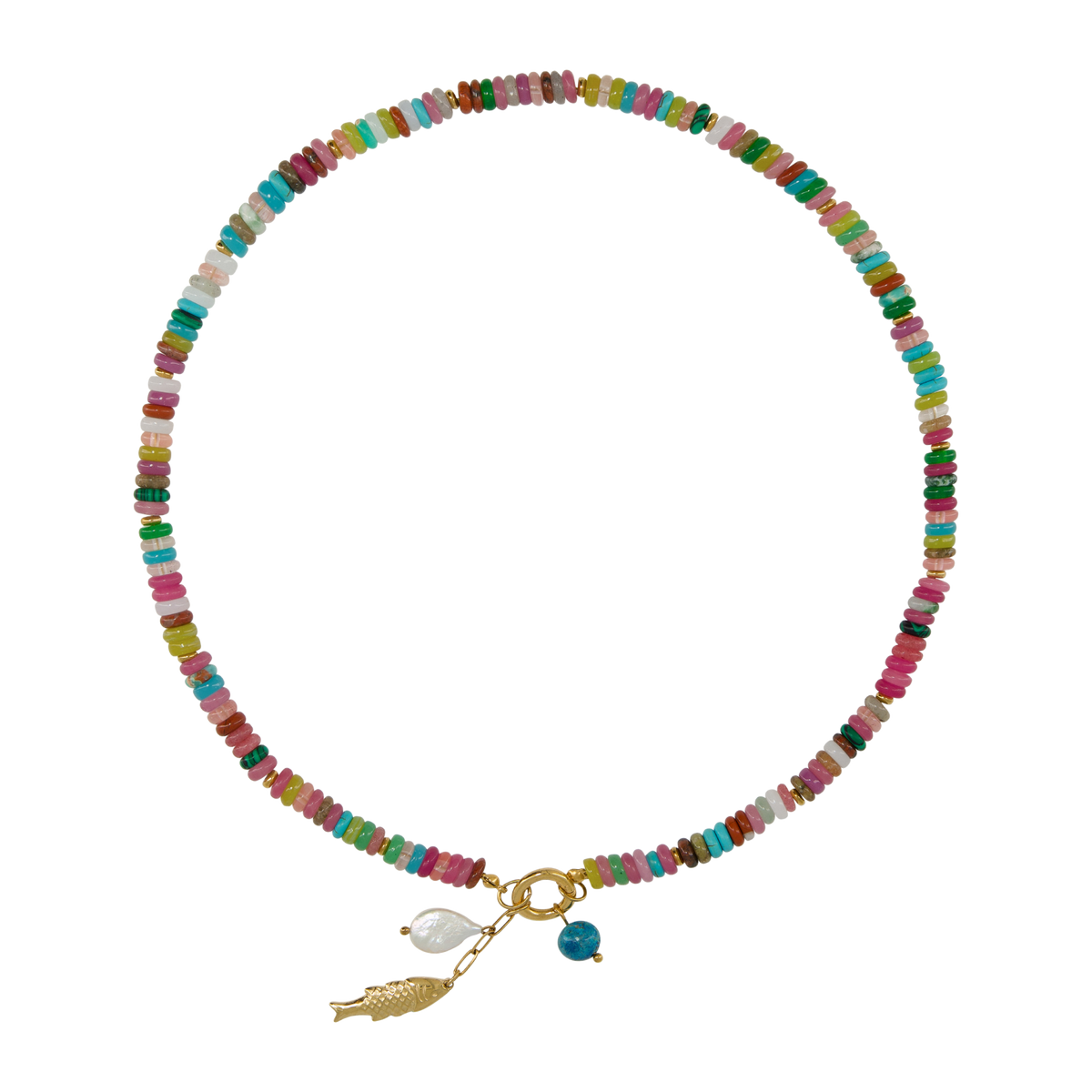 Sardine Beaded Necklace