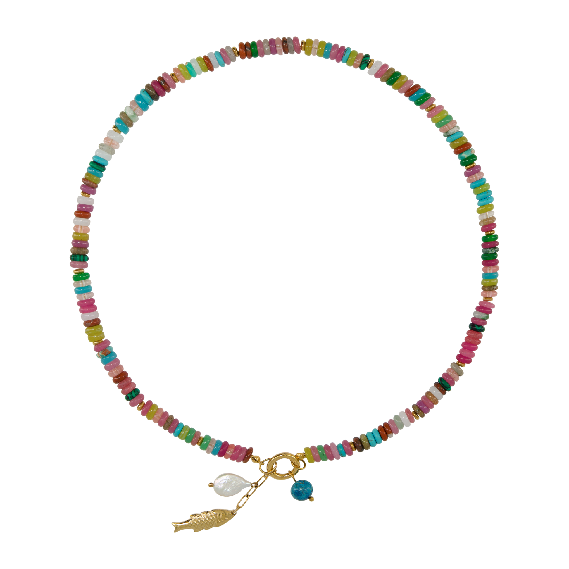 Sardine Beaded Necklace