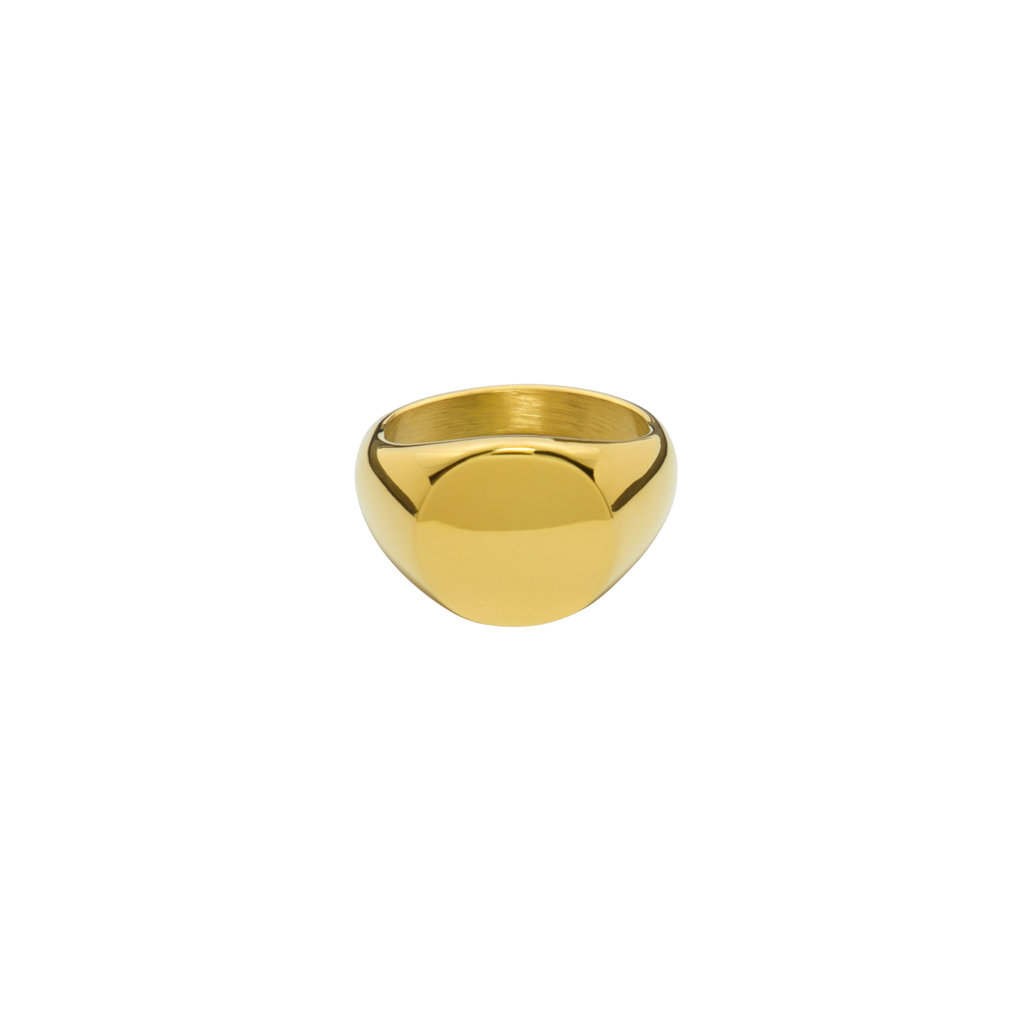 The Halo Signet Ring