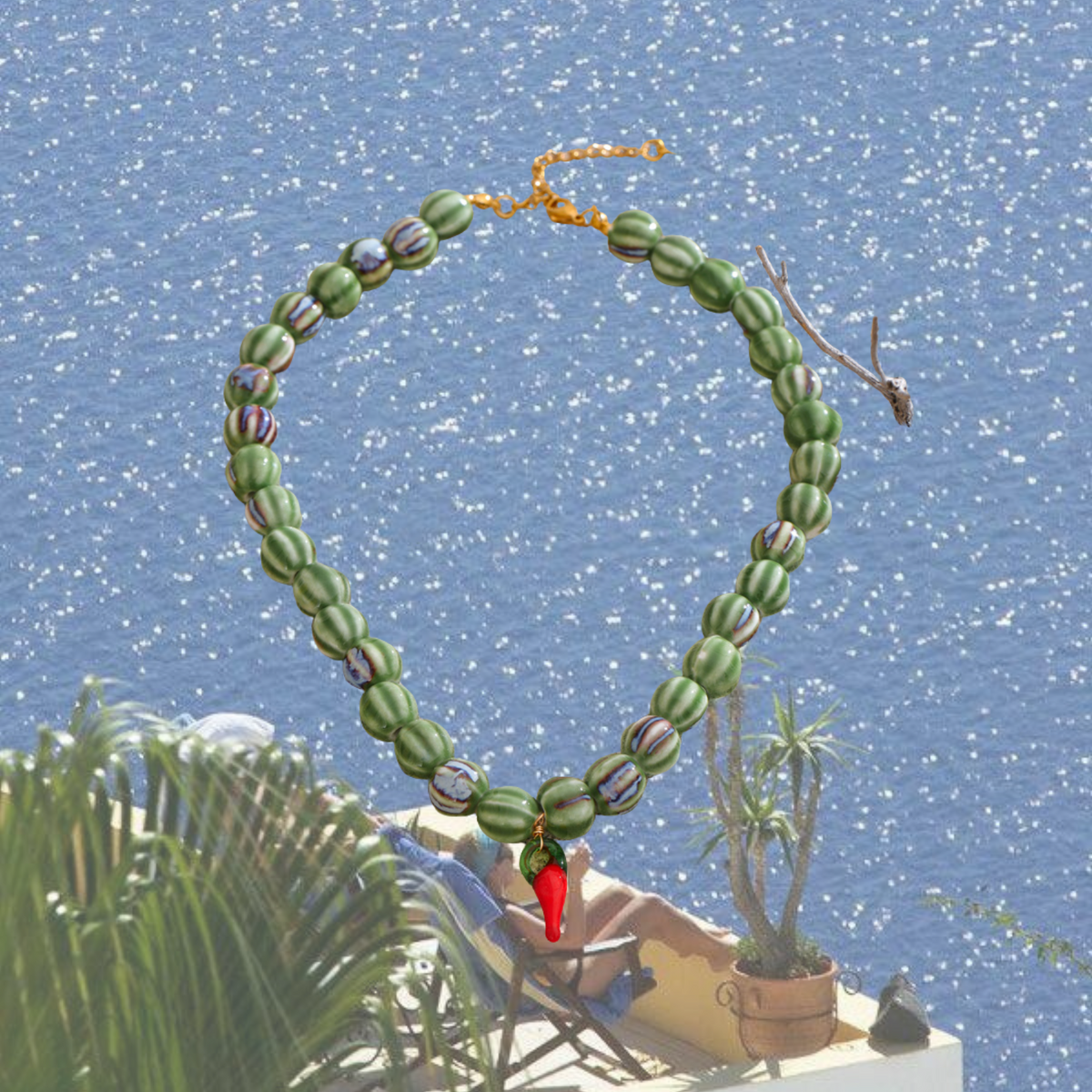 The Verde Charm Necklace