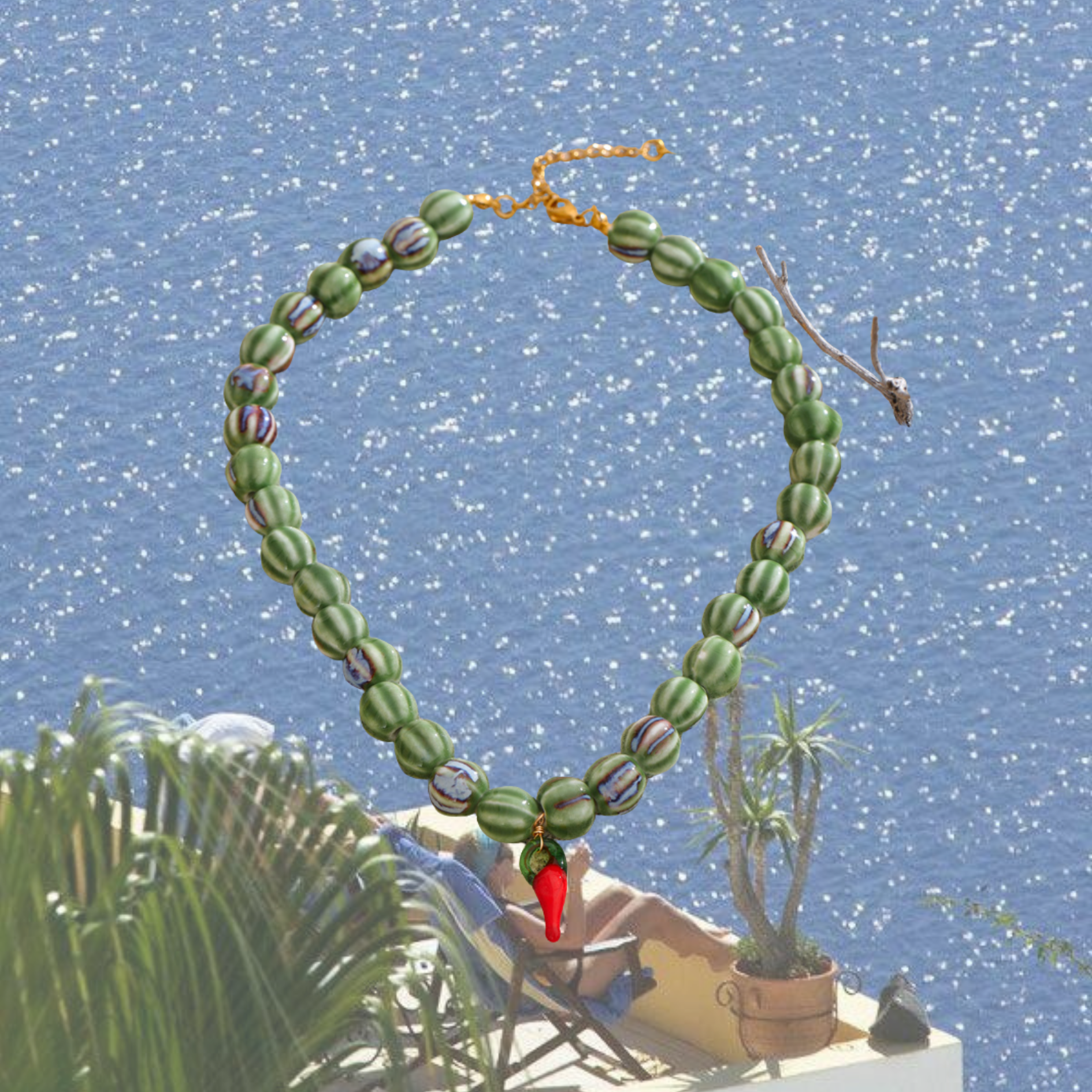 The Verde Charm Necklace