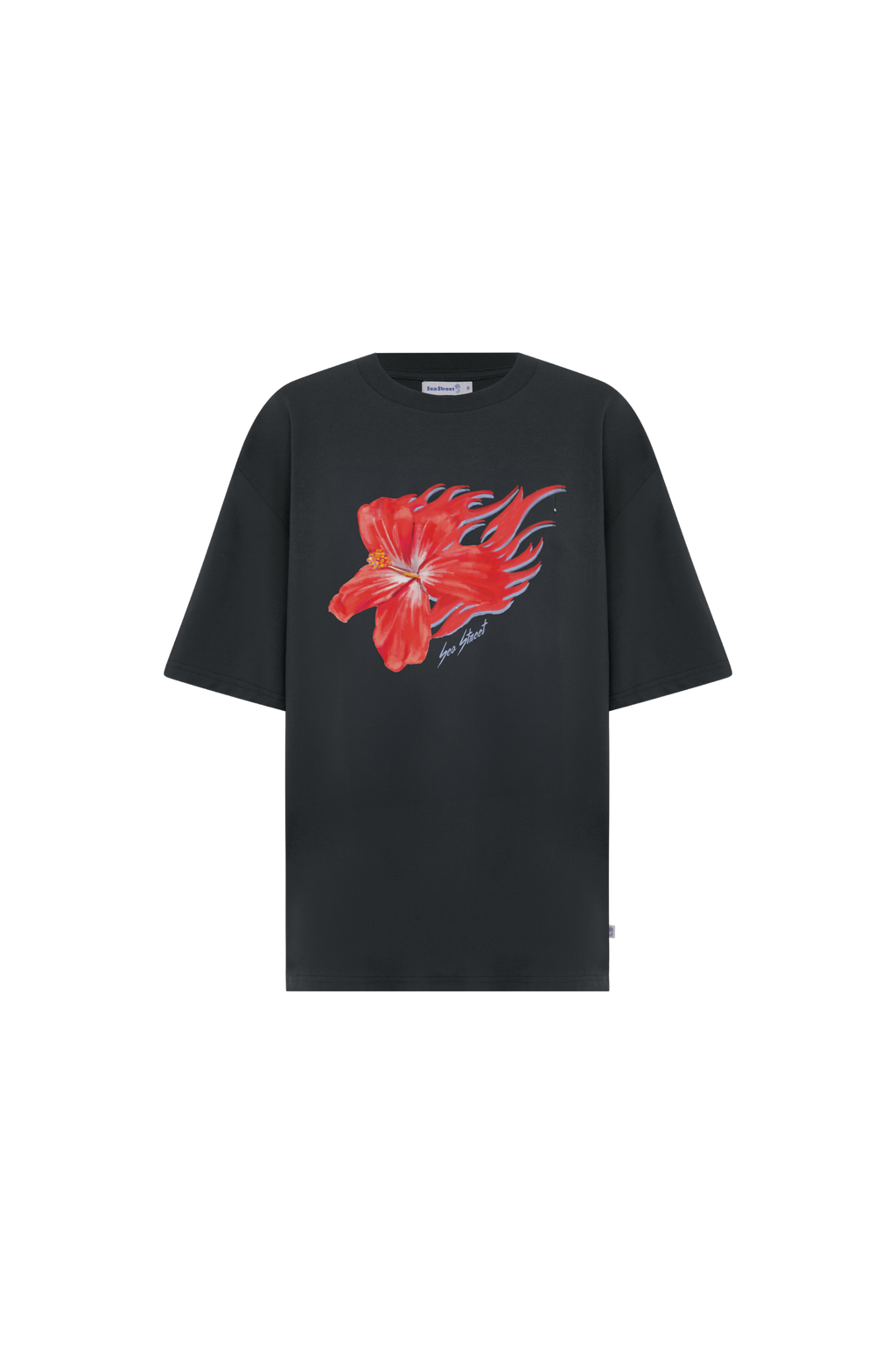 Flaming Hibiscus Racing S/S T-Shirt