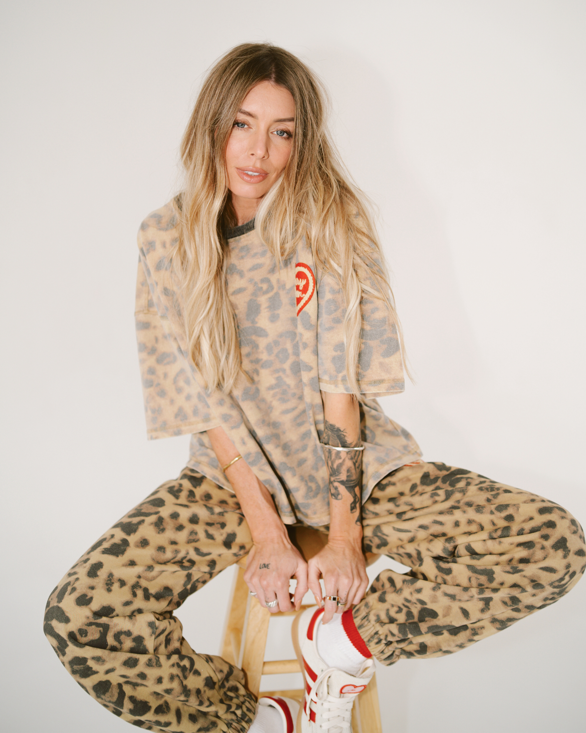 Happy Little Mother - Sorry Mom Tee - LEOPARD