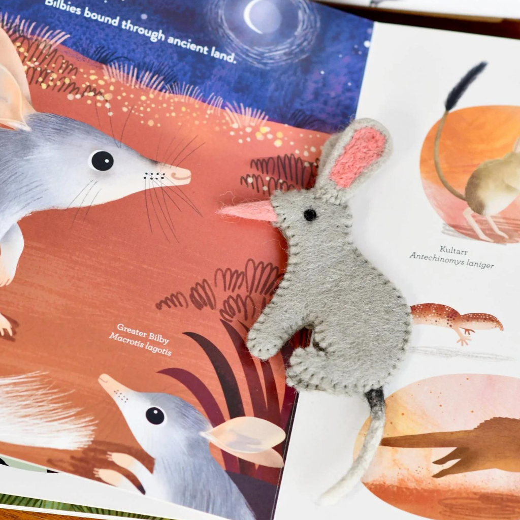 Jumping Joeys Finger Puppets and Book Set by Sarah Allen