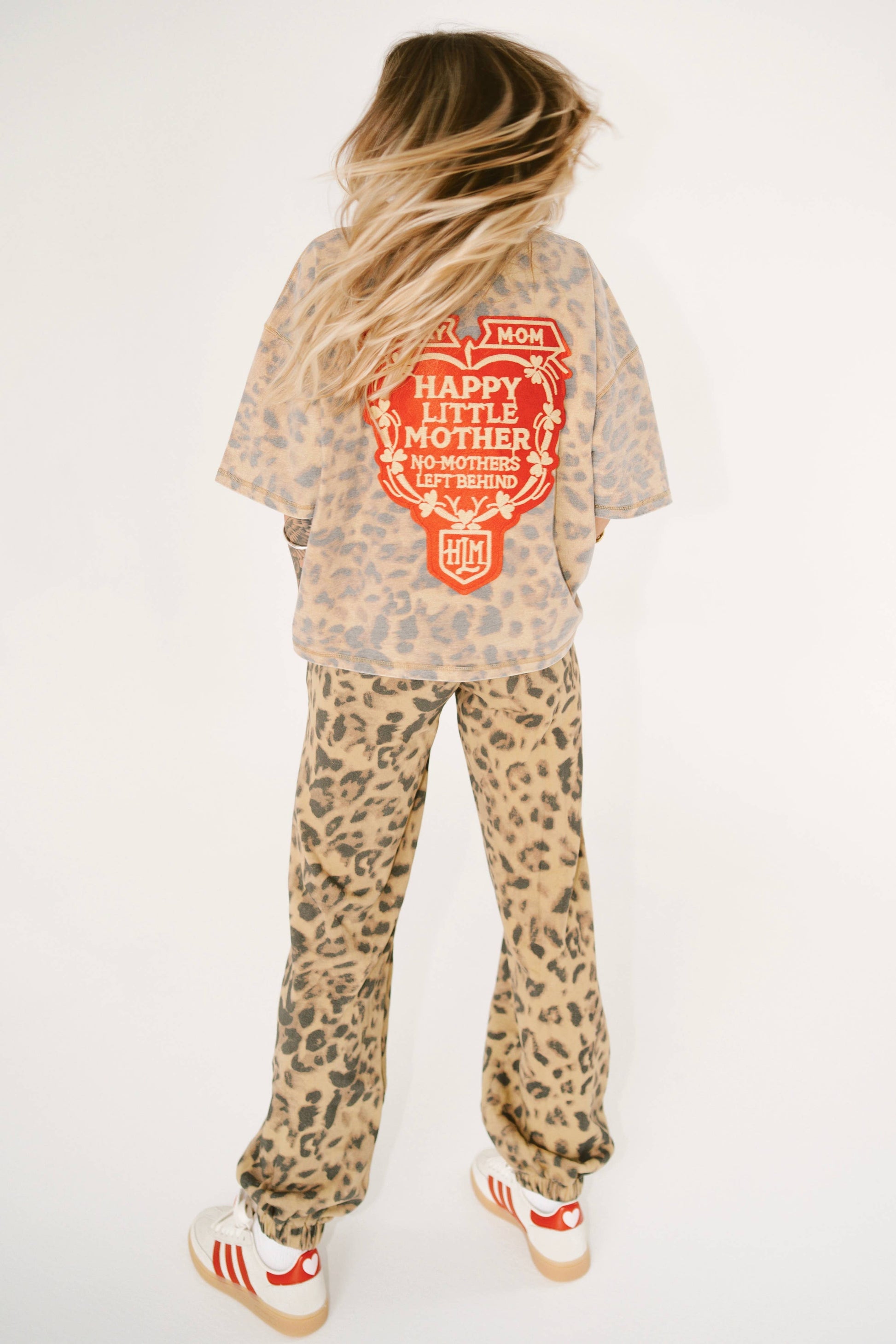 Happy Little Mother - Sorry Mom Tee - LEOPARD