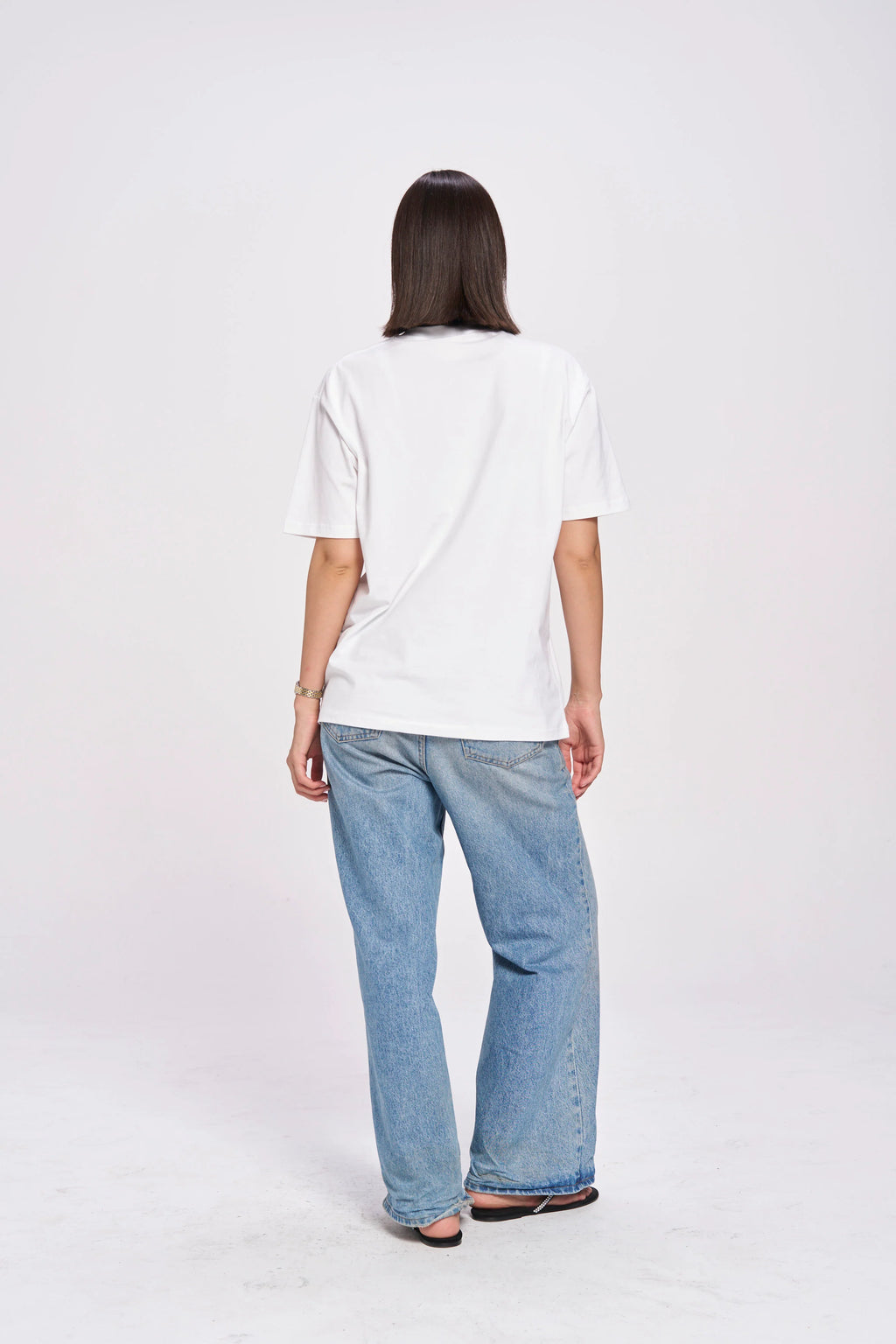 Tsunami Tee Oversized White