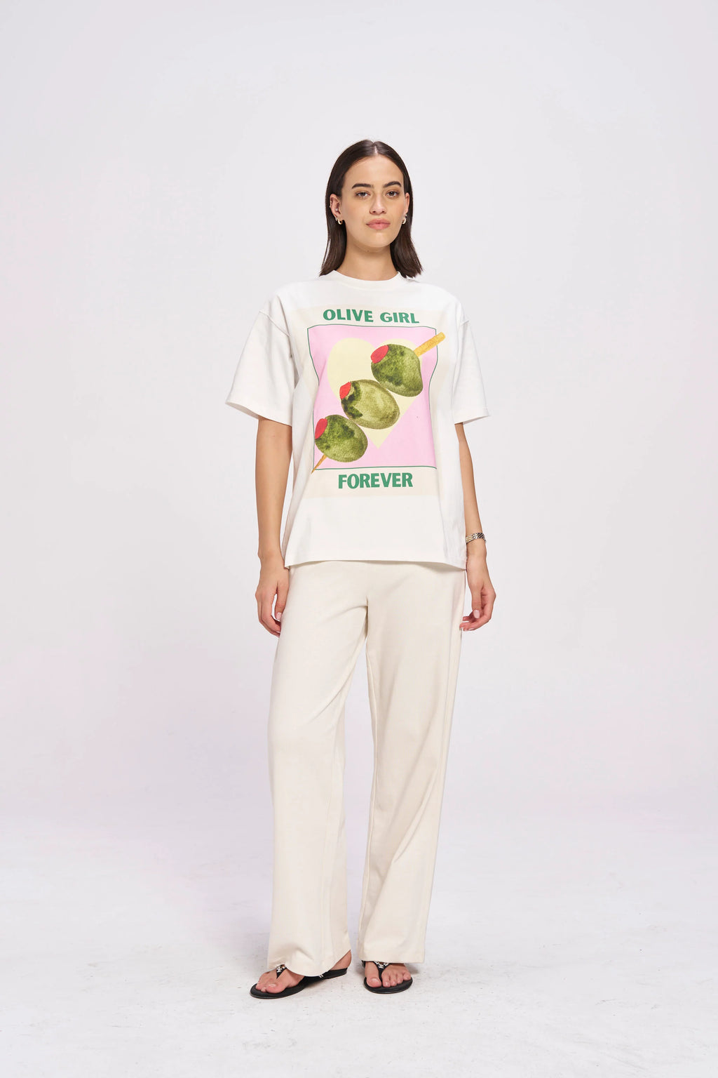 Olive Girl Oversized