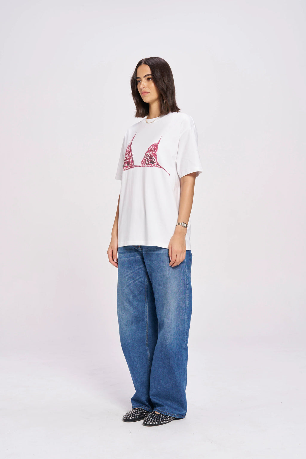 Burgundy Bralet Oversized