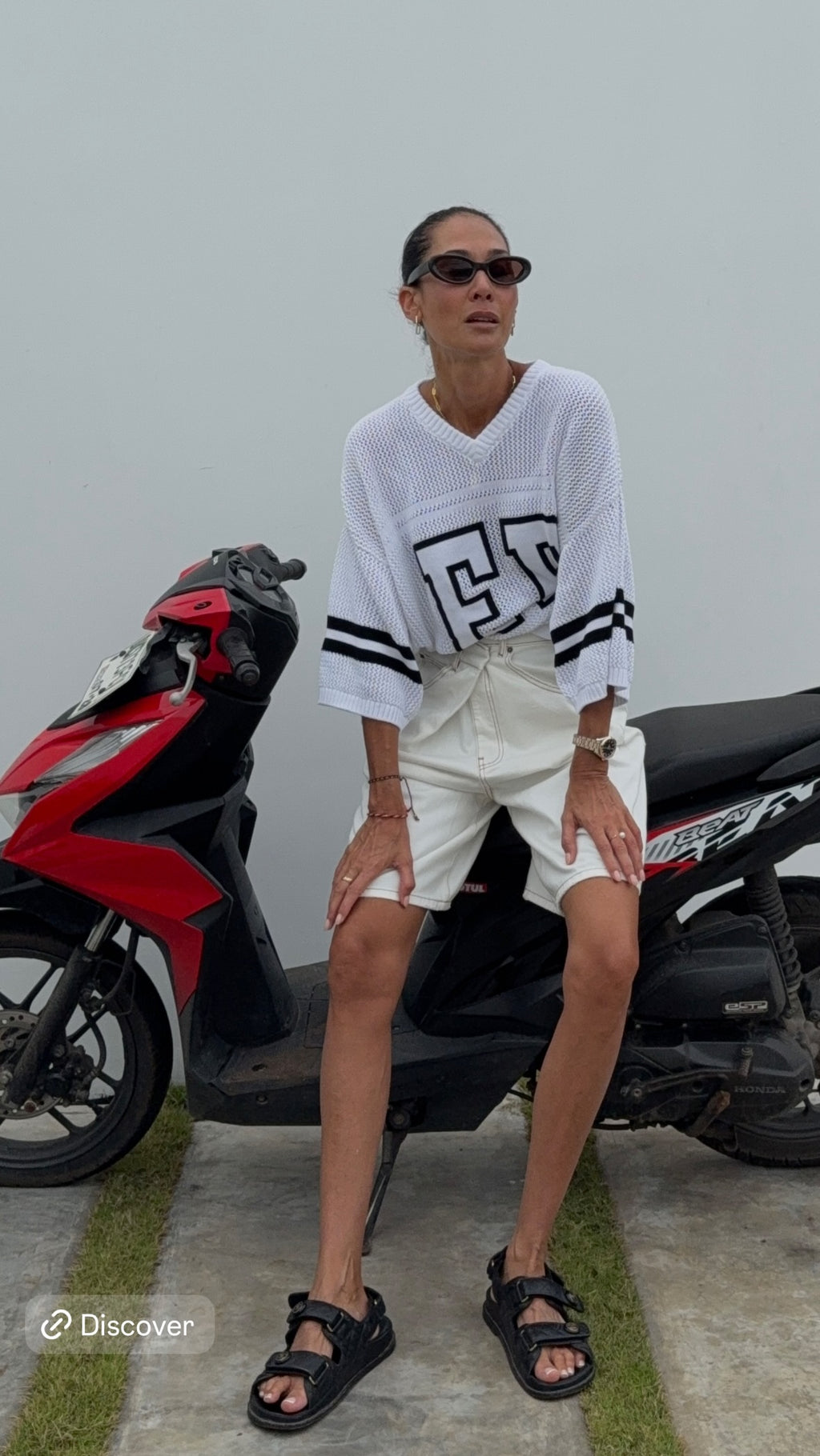 HARPER CROCHET JERSEY