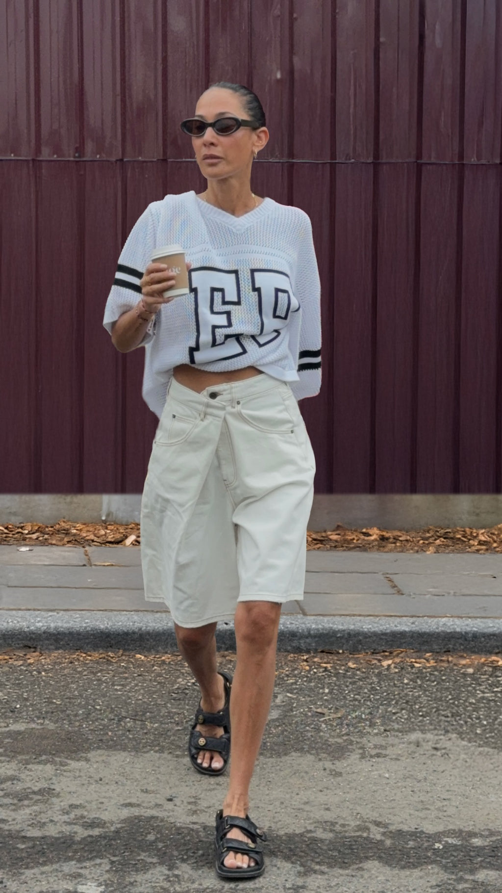 HARPER CROCHET JERSEY