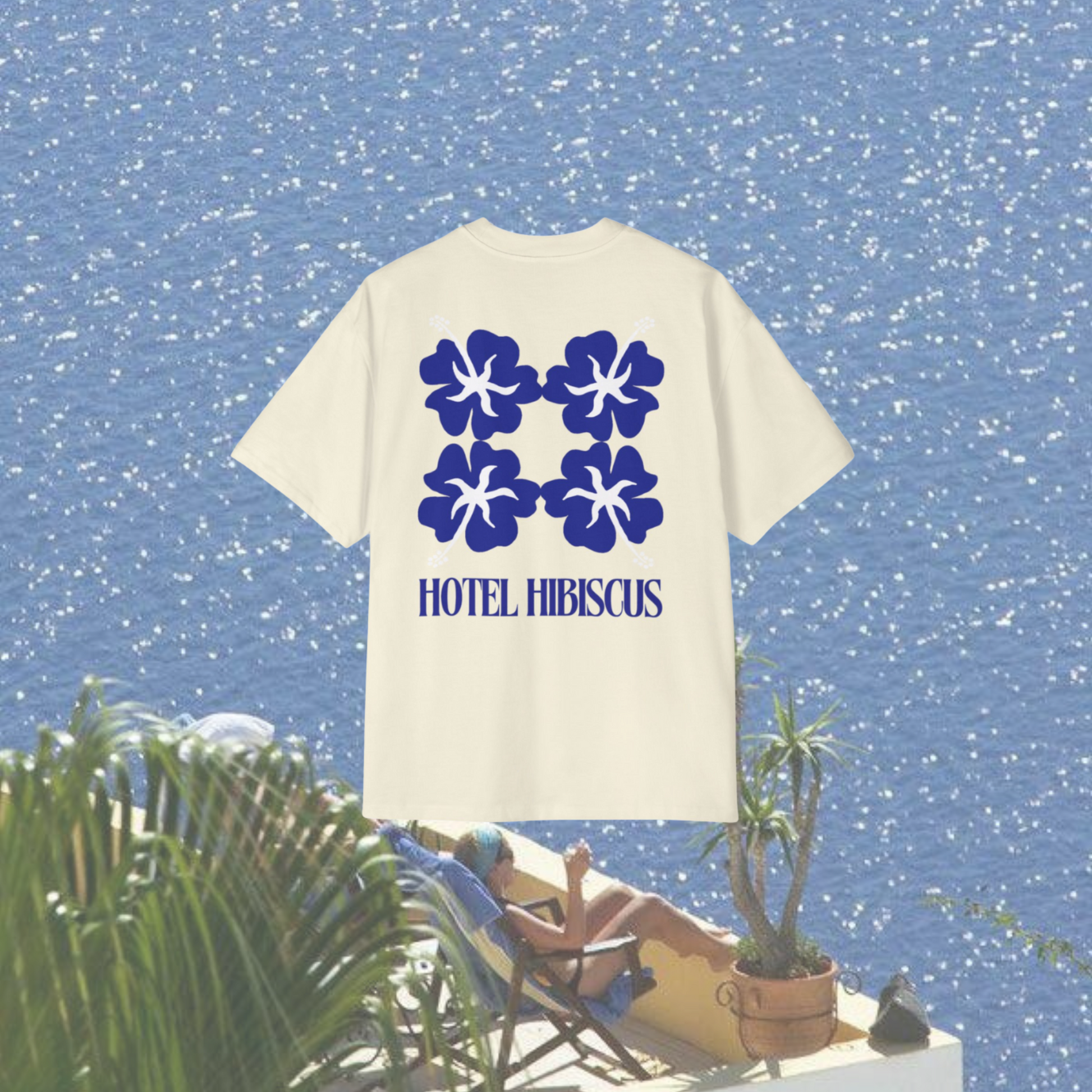 Blue Vacay Club Tee by Hibiscus The Label