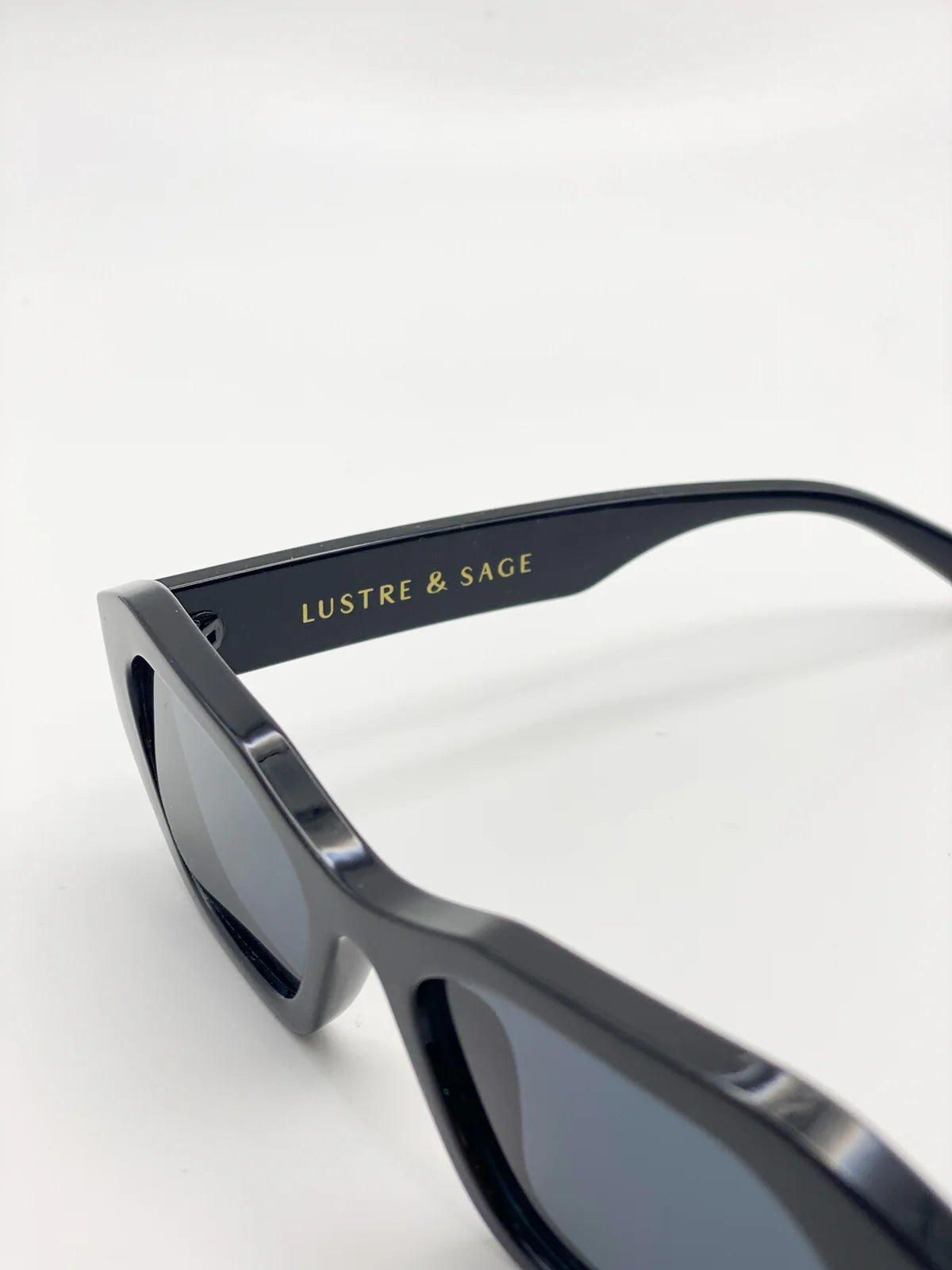 Laila Square Frame Sunglasses – Black