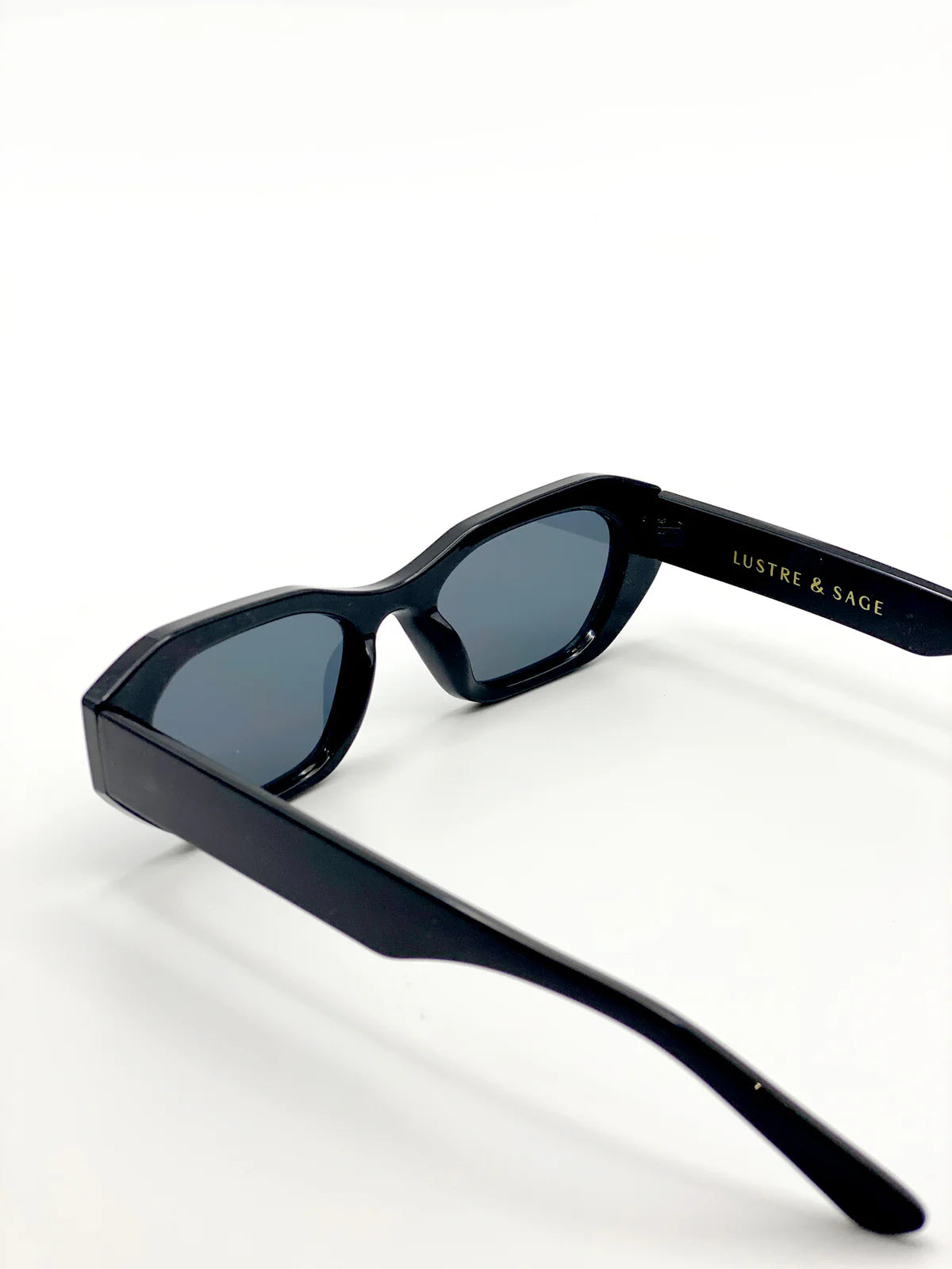 Laila Square Frame Sunglasses – Black
