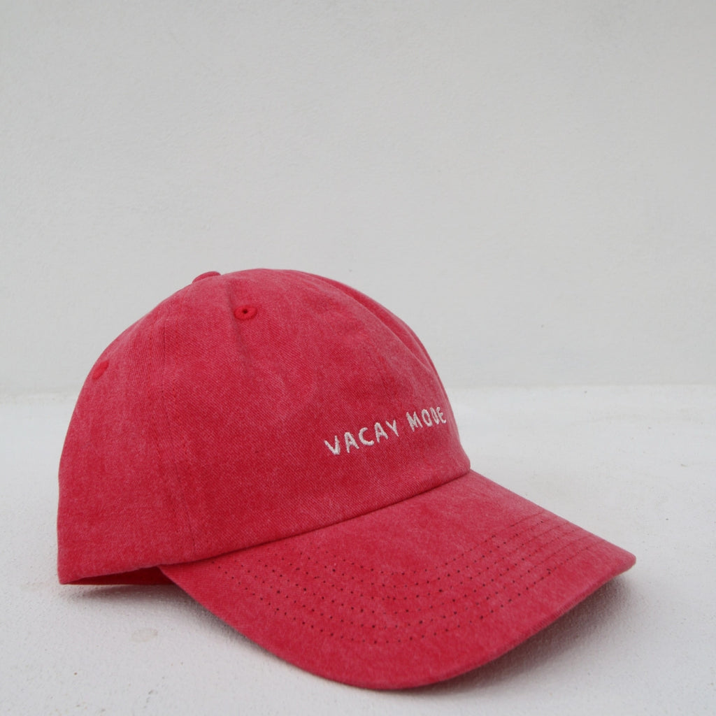 Vacay Mode -Stonewash cap adult