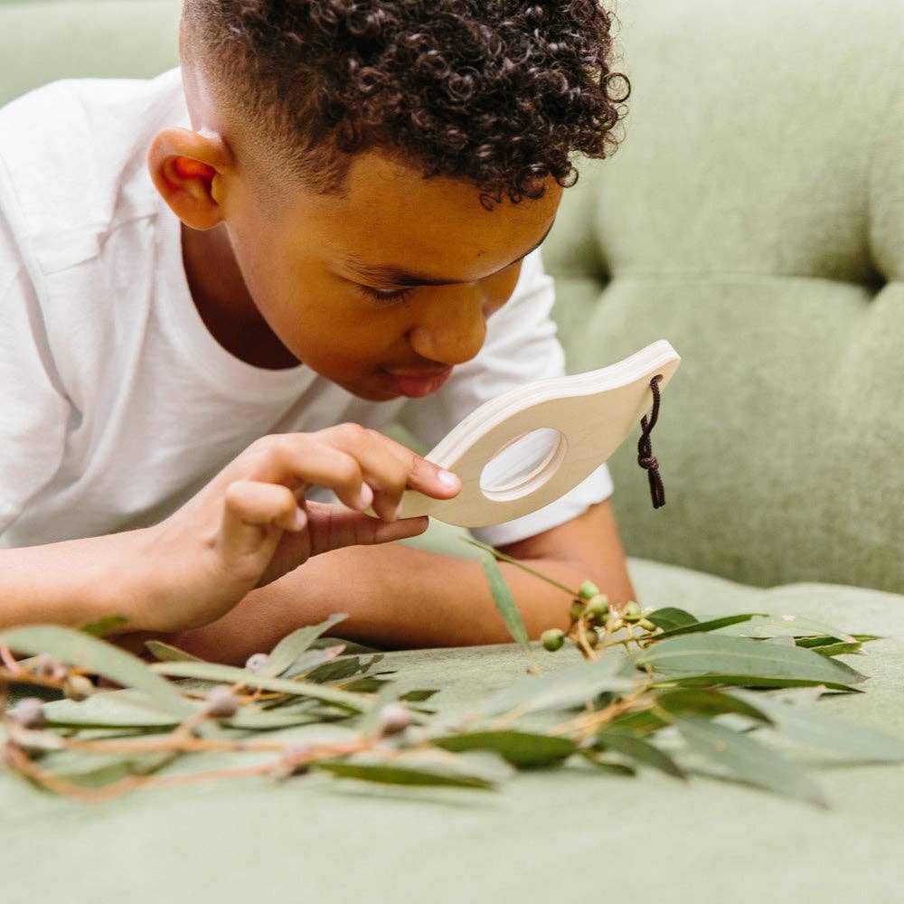 Leaf-Shaped Magnifier
