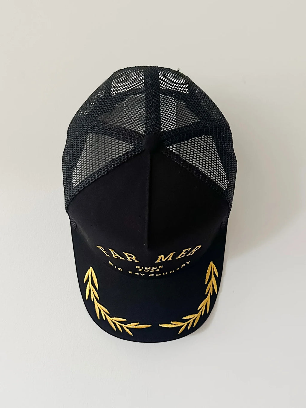 Black & Gold Trucker