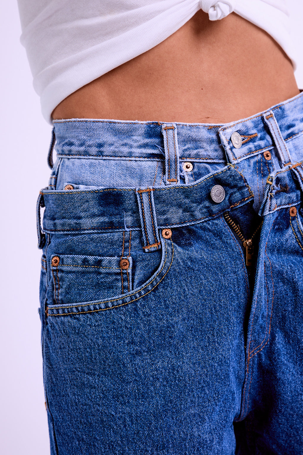 Vintage Levi’s Daisy Cut – Reworked Denim Shorts