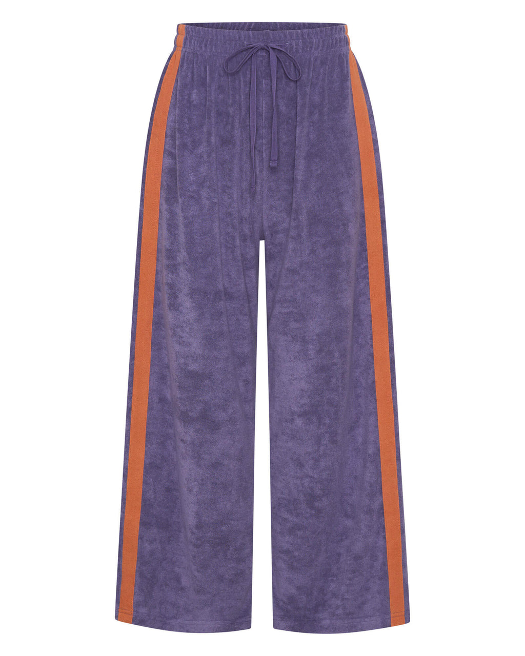Viva Terry Pant Grape + Orange