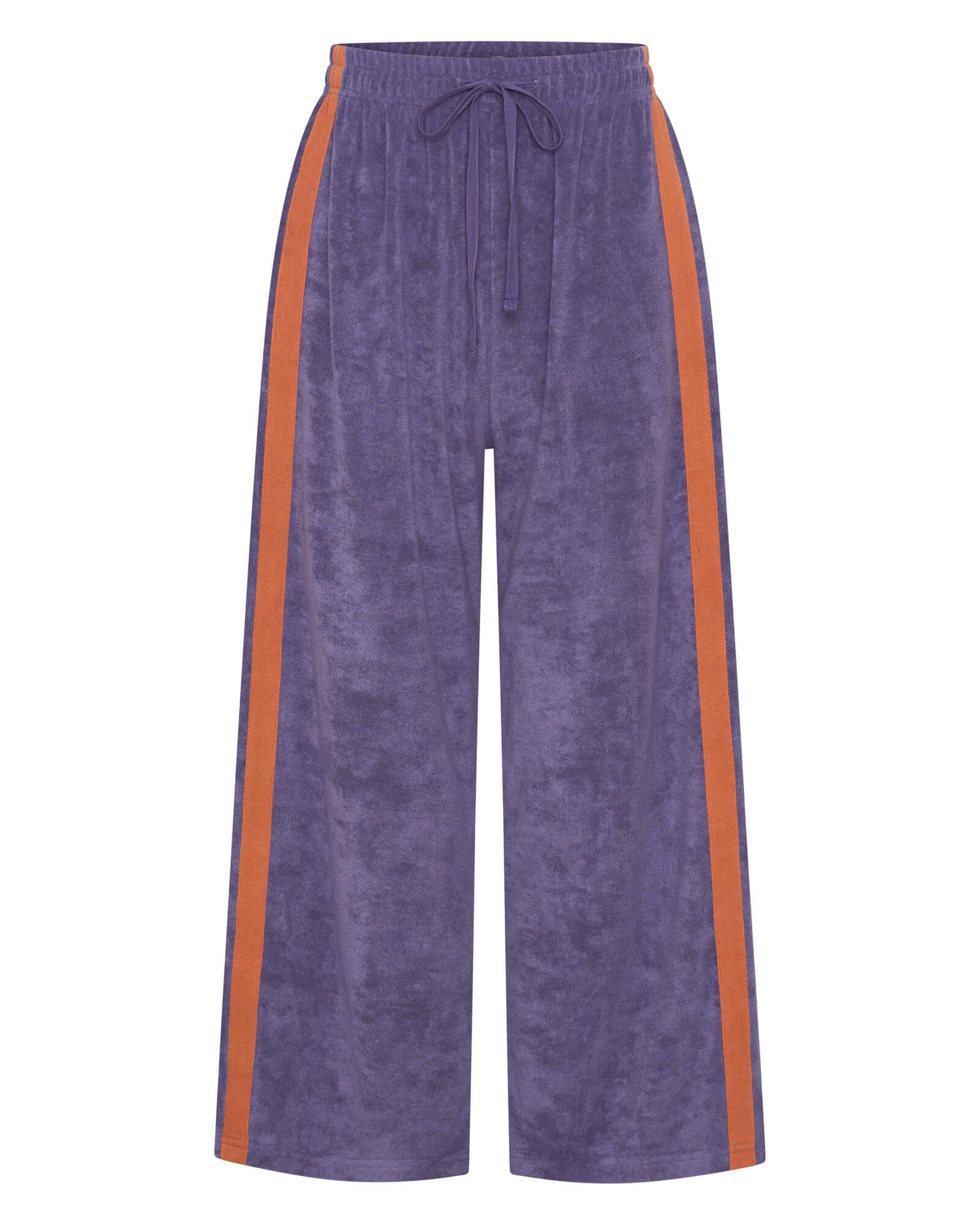 Viva Terry Pant Grape + Orange