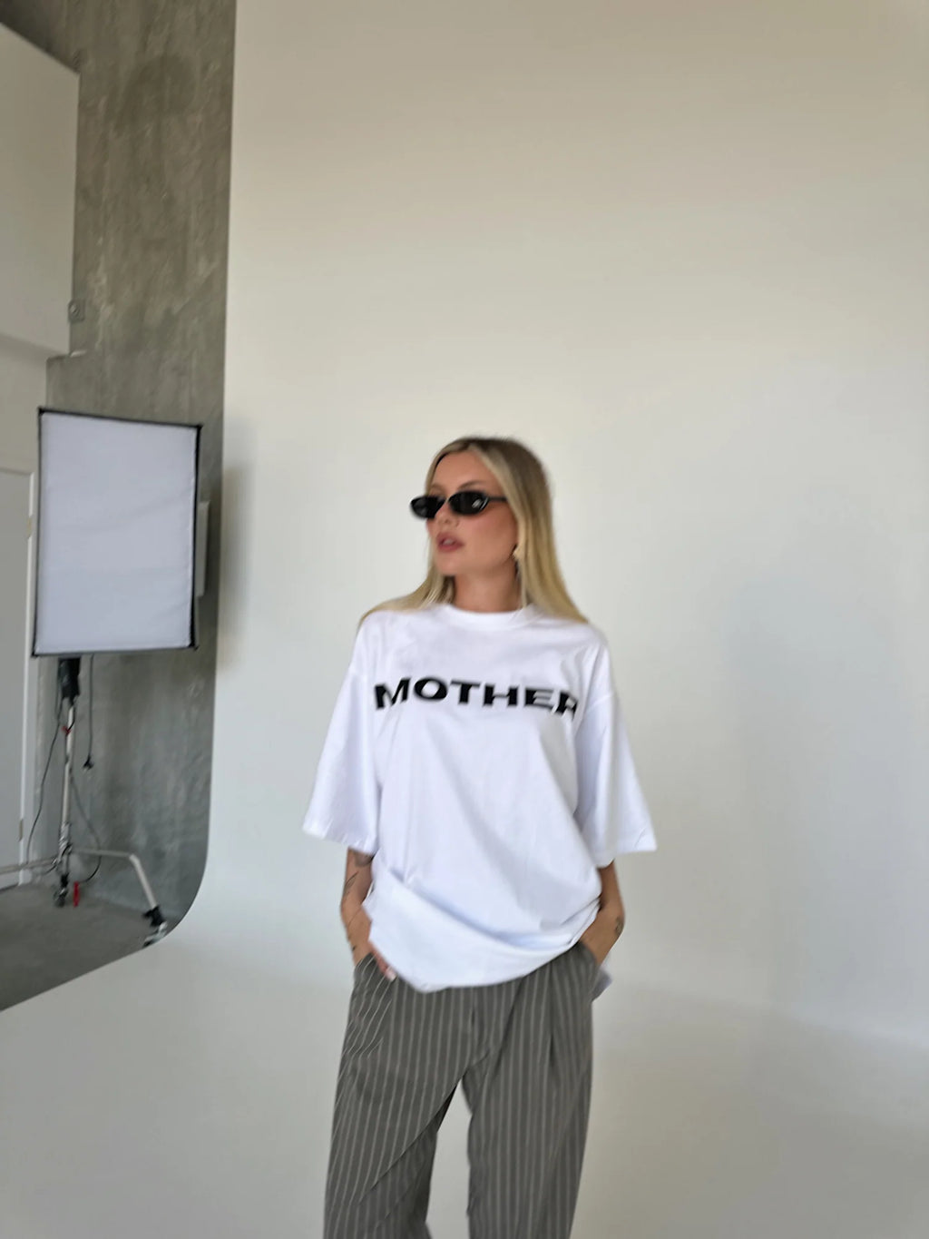 Mother Tee - White