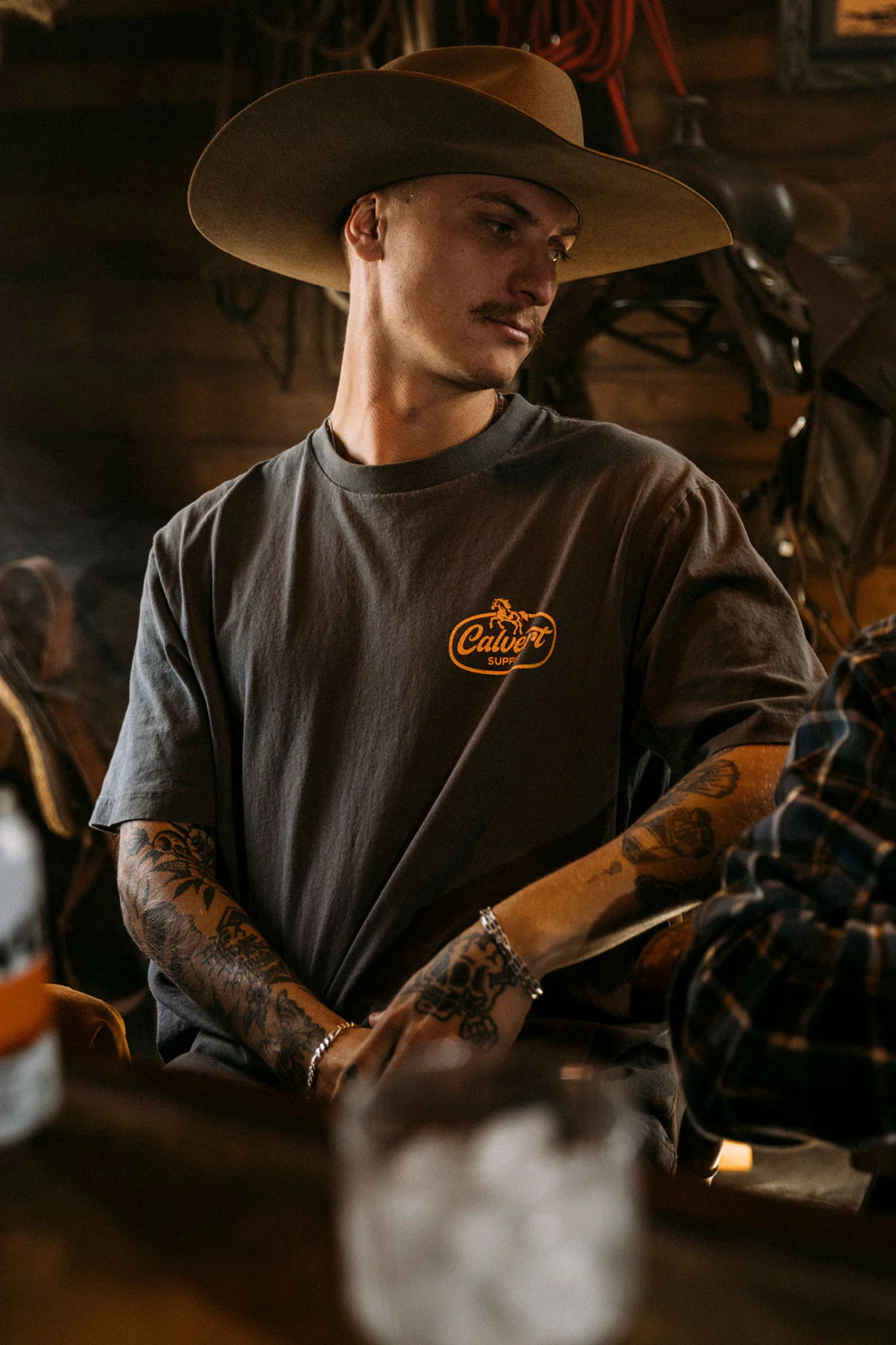Stray Classic Fit Tee - Vintage Black
