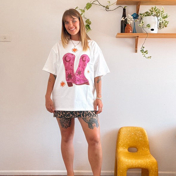 Cowgirl Supersize Tee