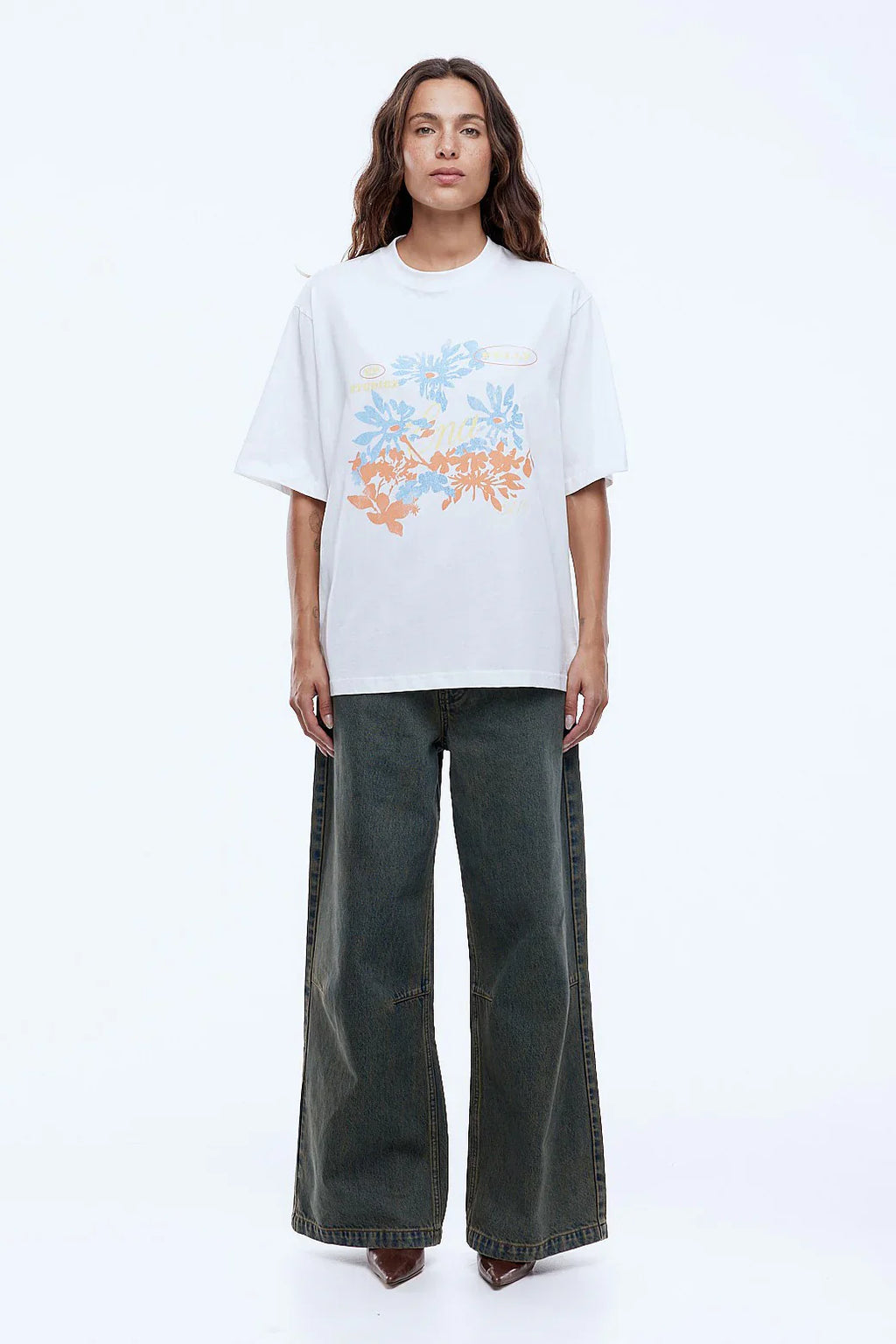 Ena Vintage Floral - vintage white