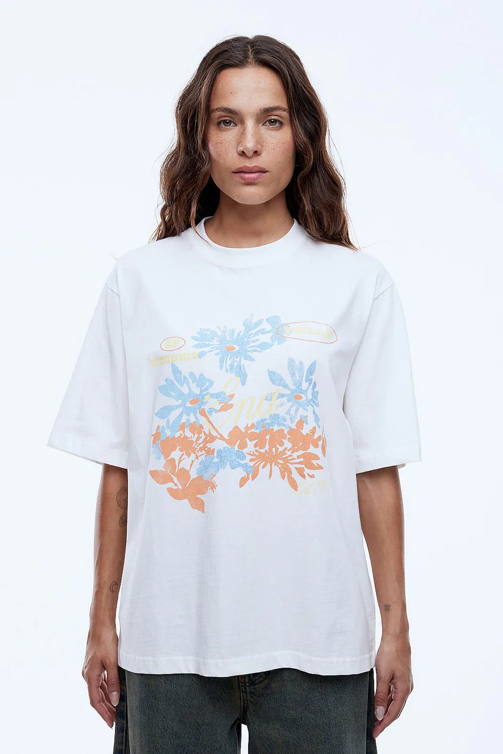 Ena Vintage Floral - vintage white