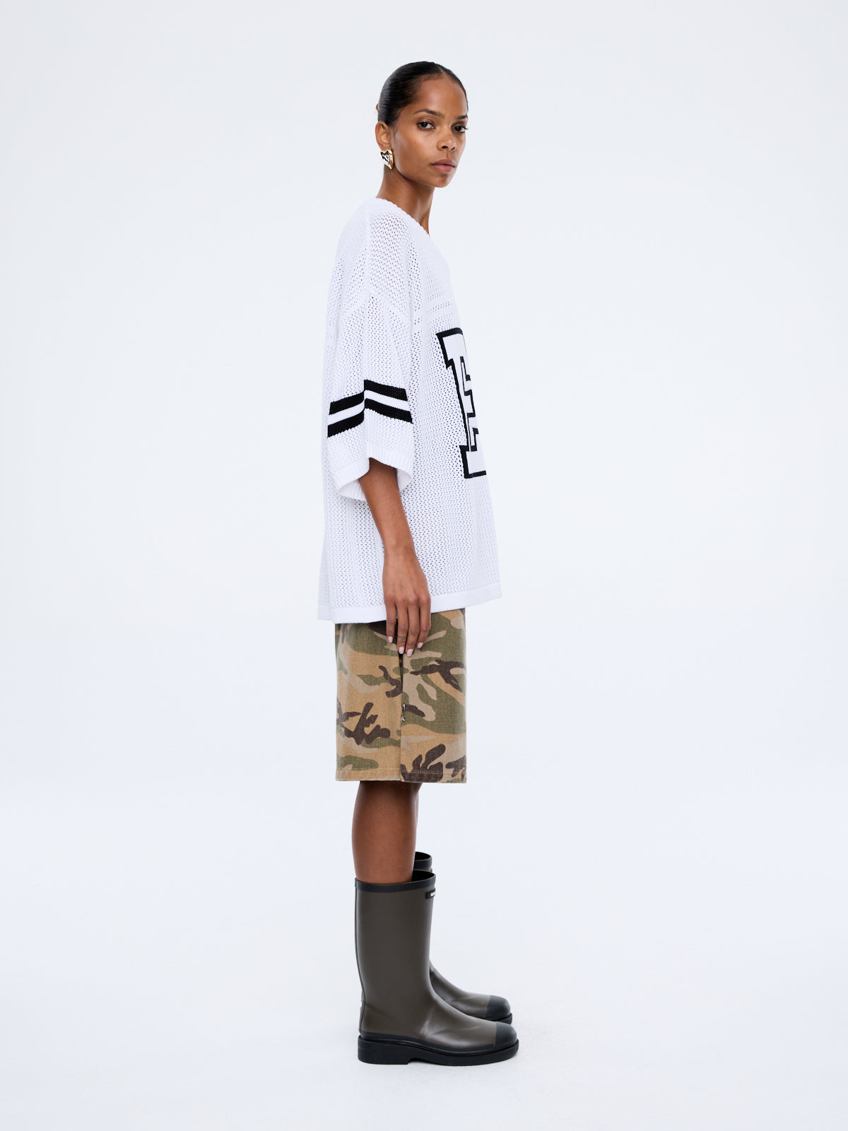 HARPER CROCHET JERSEY