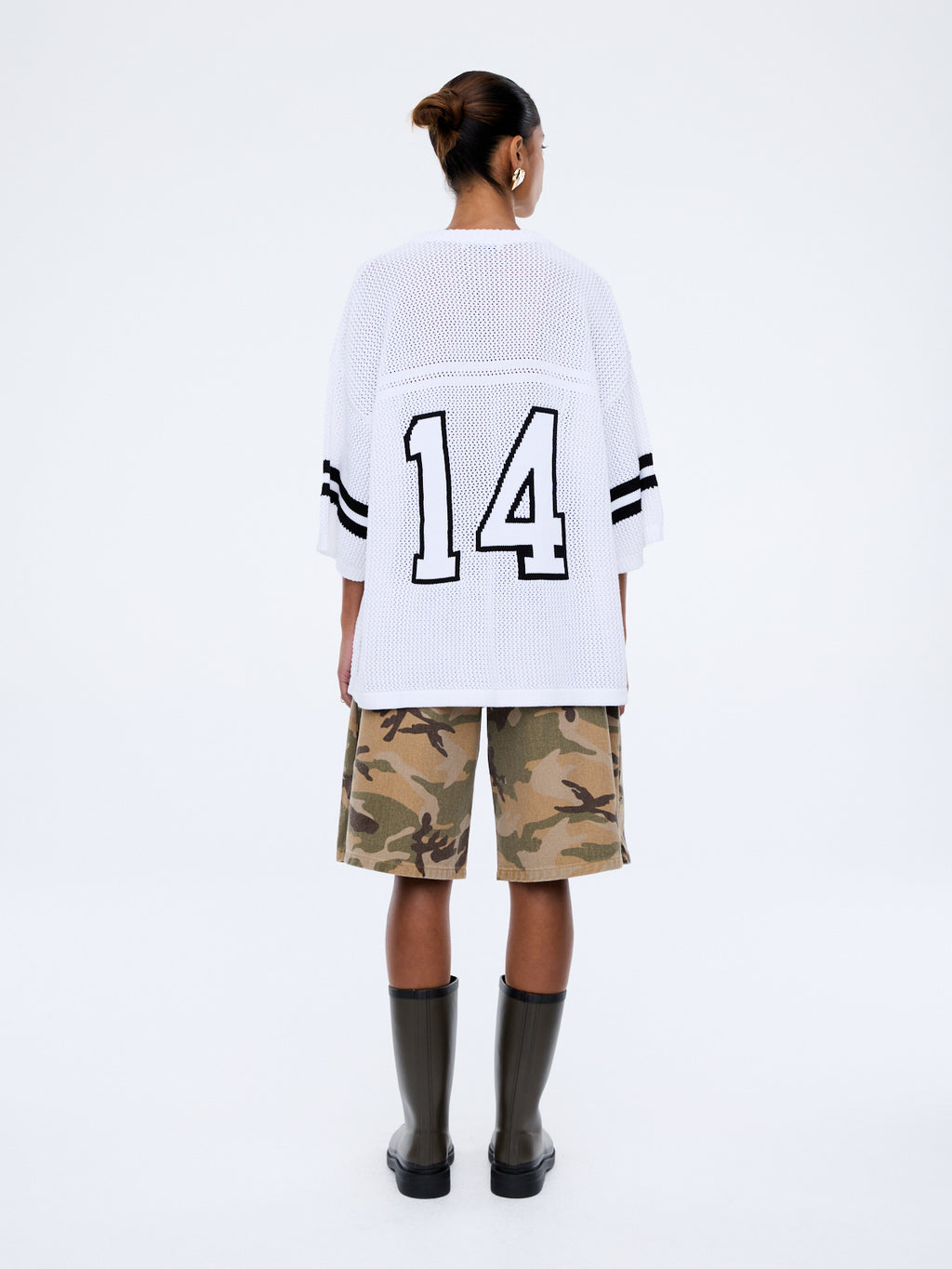 HARPER CROCHET JERSEY