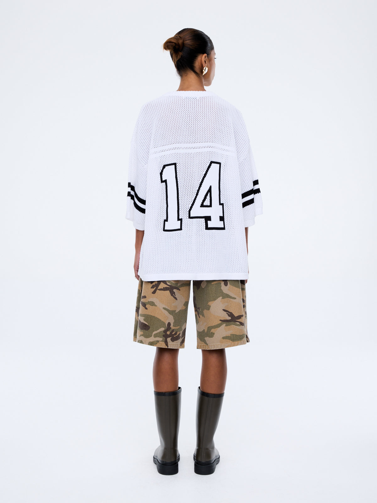 HARPER CROCHET JERSEY