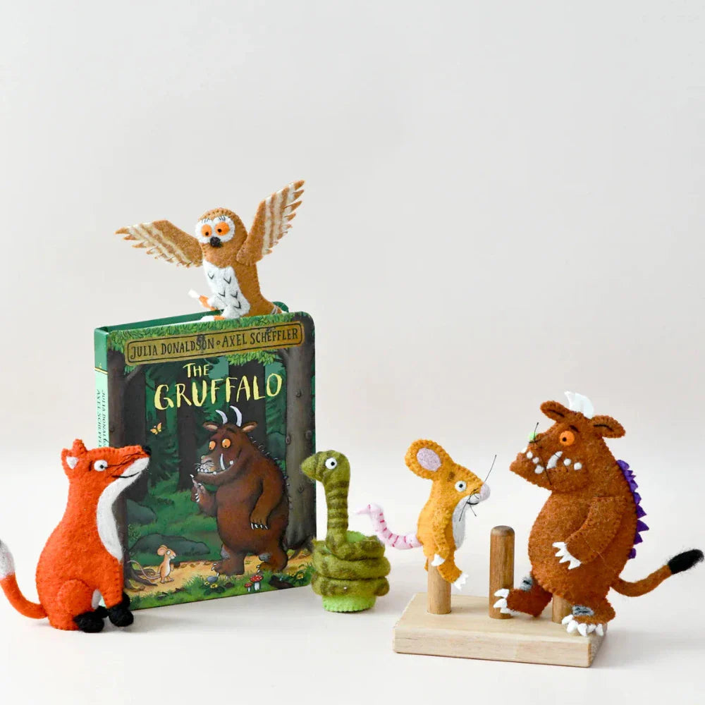 The Gruffalo by Julia Donaldson and Axel Scheffler Finger Puppets Set