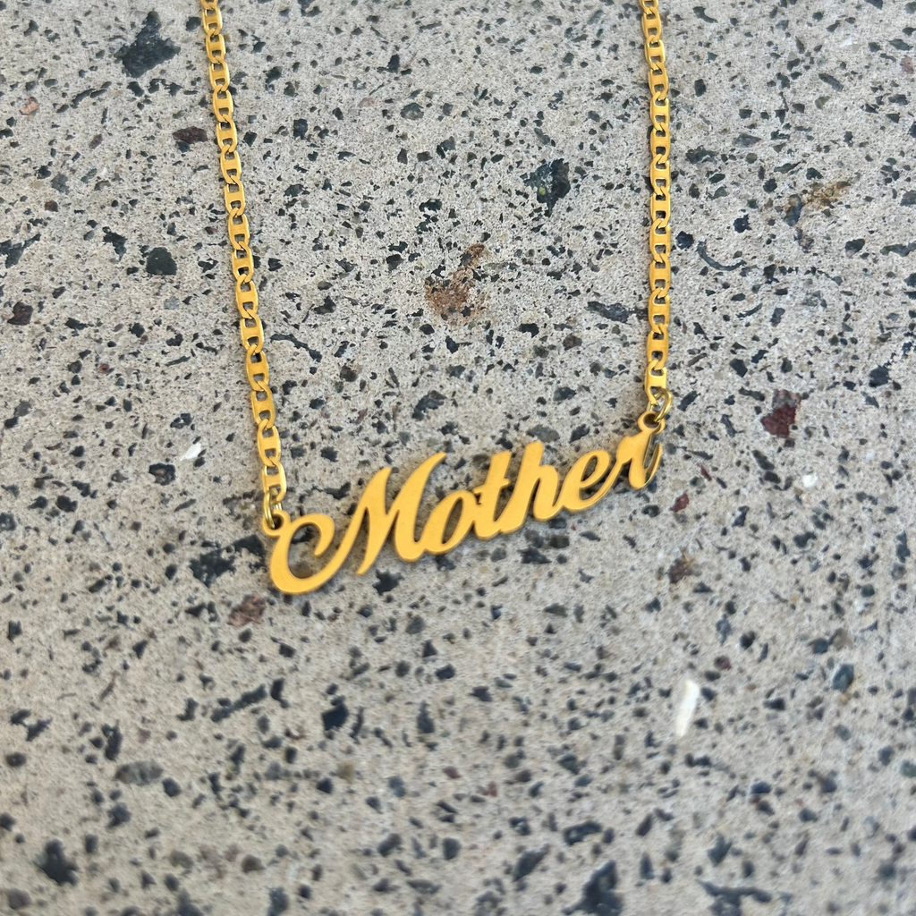Mother Necklace 18k Gold Plated