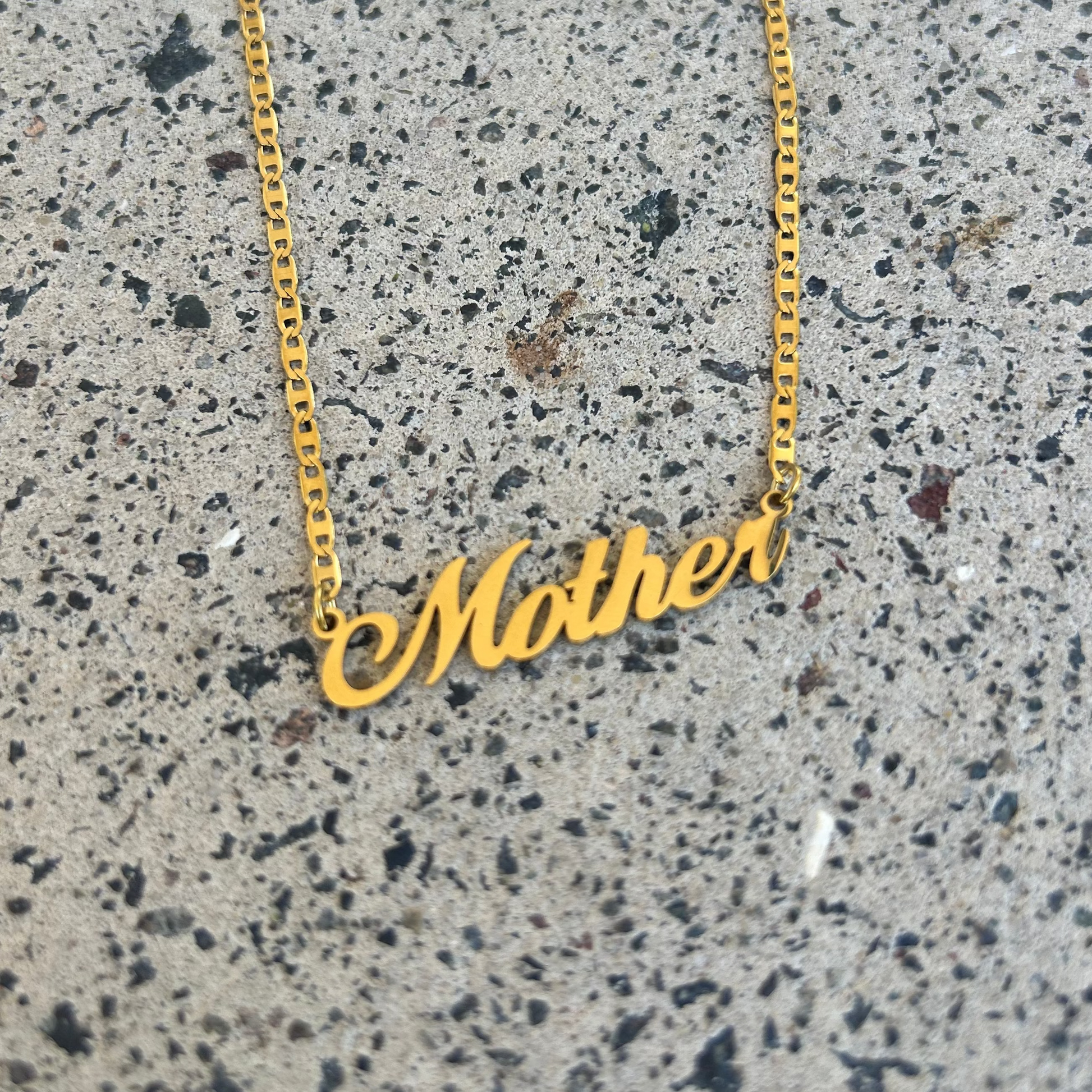 Mother Necklace 18k Gold Plated