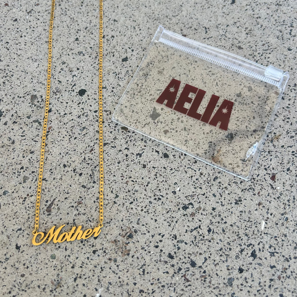 Mother Necklace 18k Gold Plated