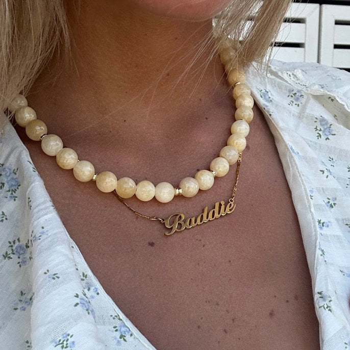 Honey Sol Natural Stone Necklace