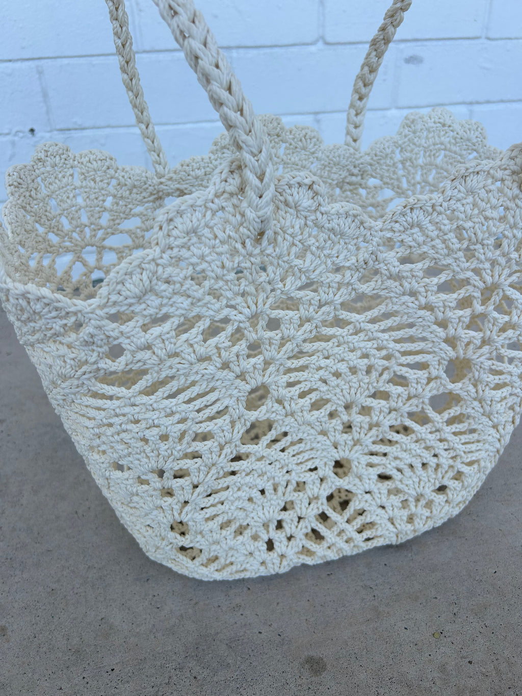 Mar Crochet Market Tote