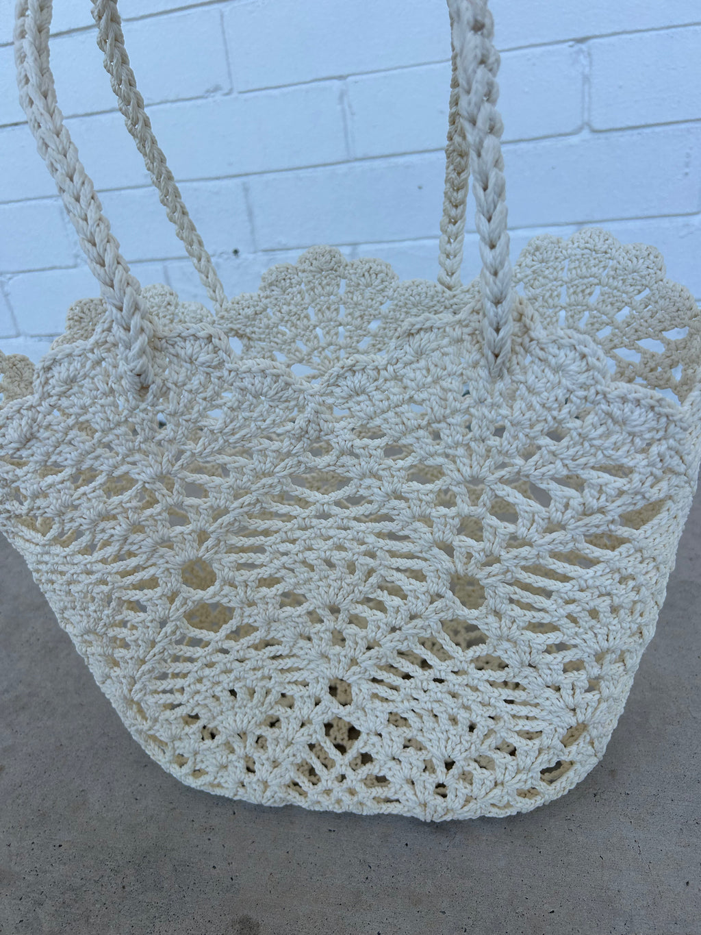 Mar Crochet Market Tote