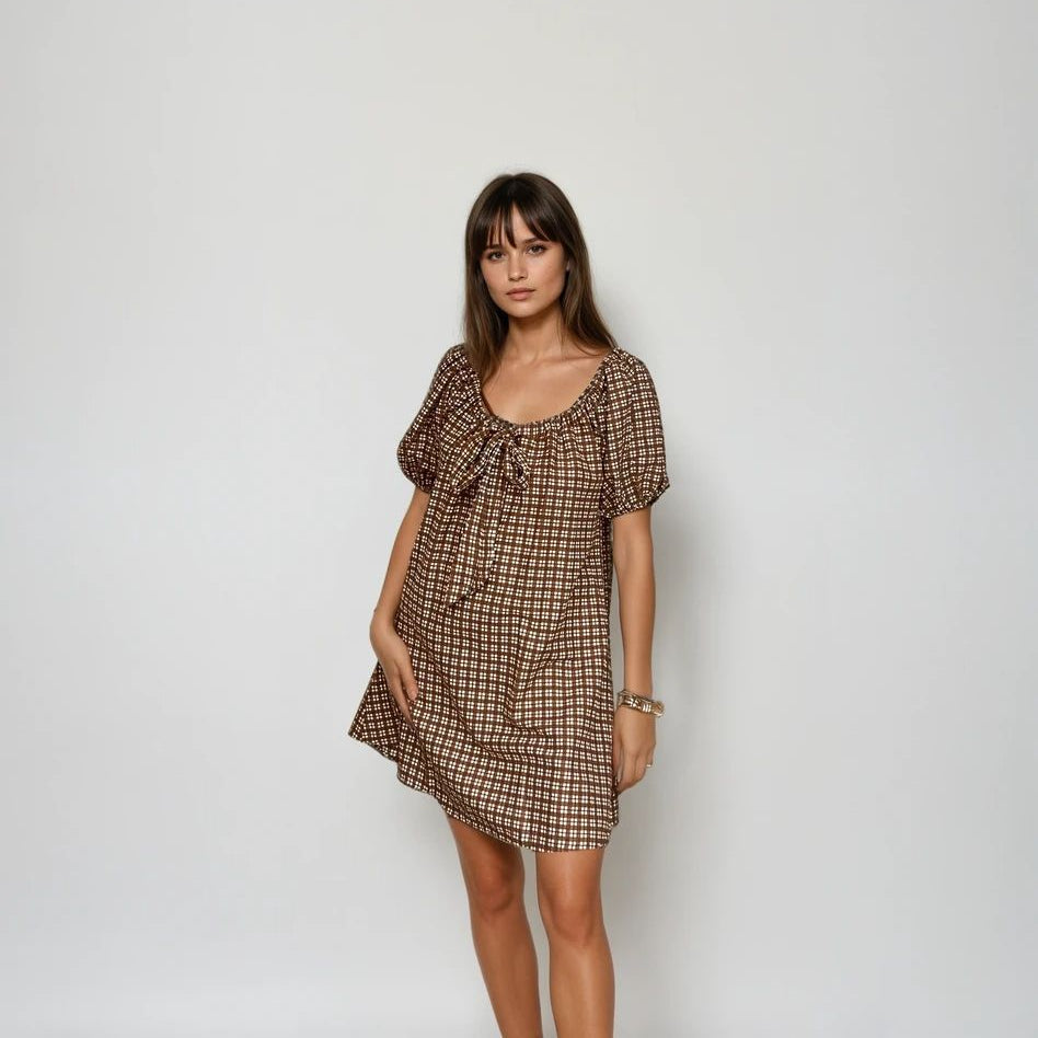Betty Dress Toffee