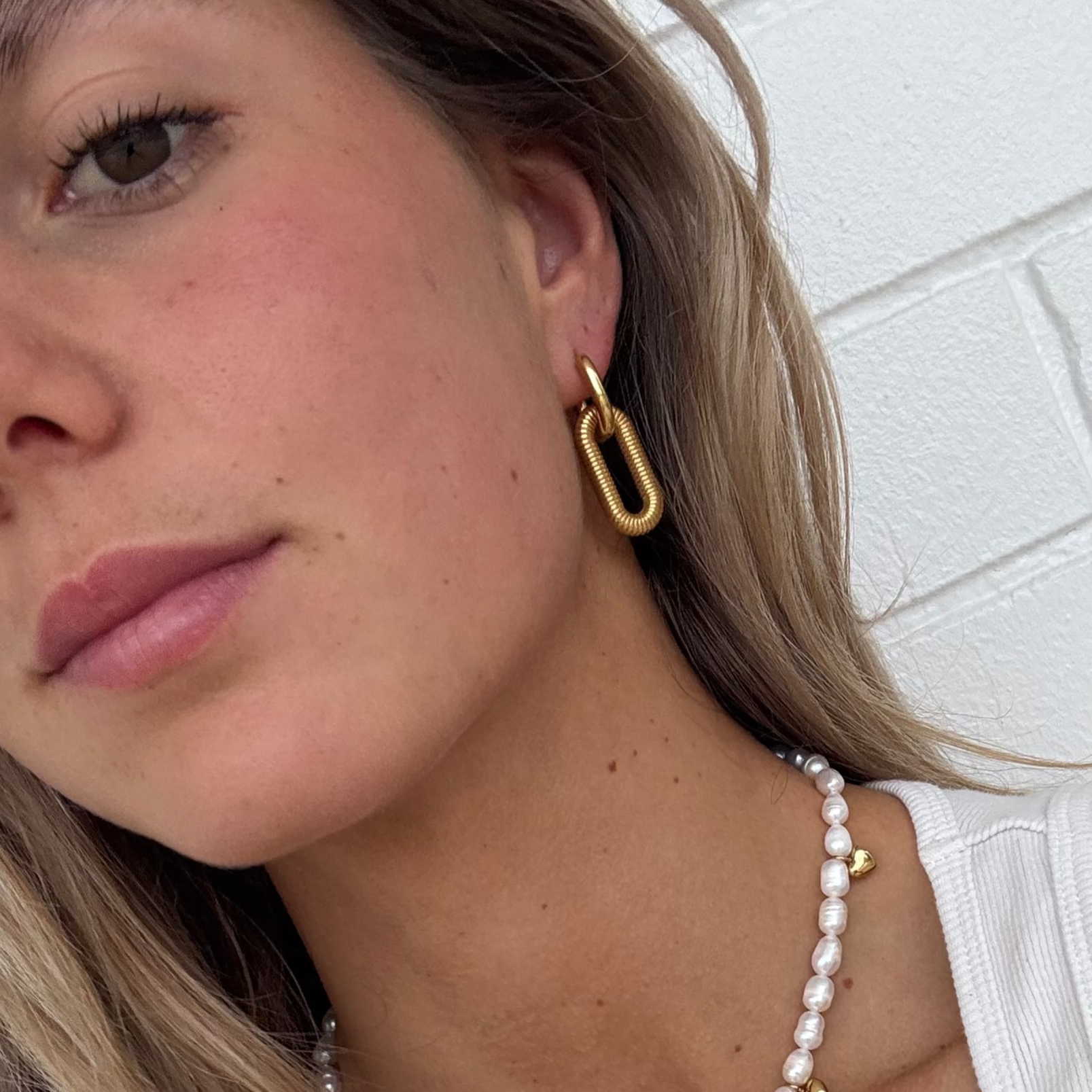 Sunlink 18k Gold Plated Hoops (free gift with purchase)