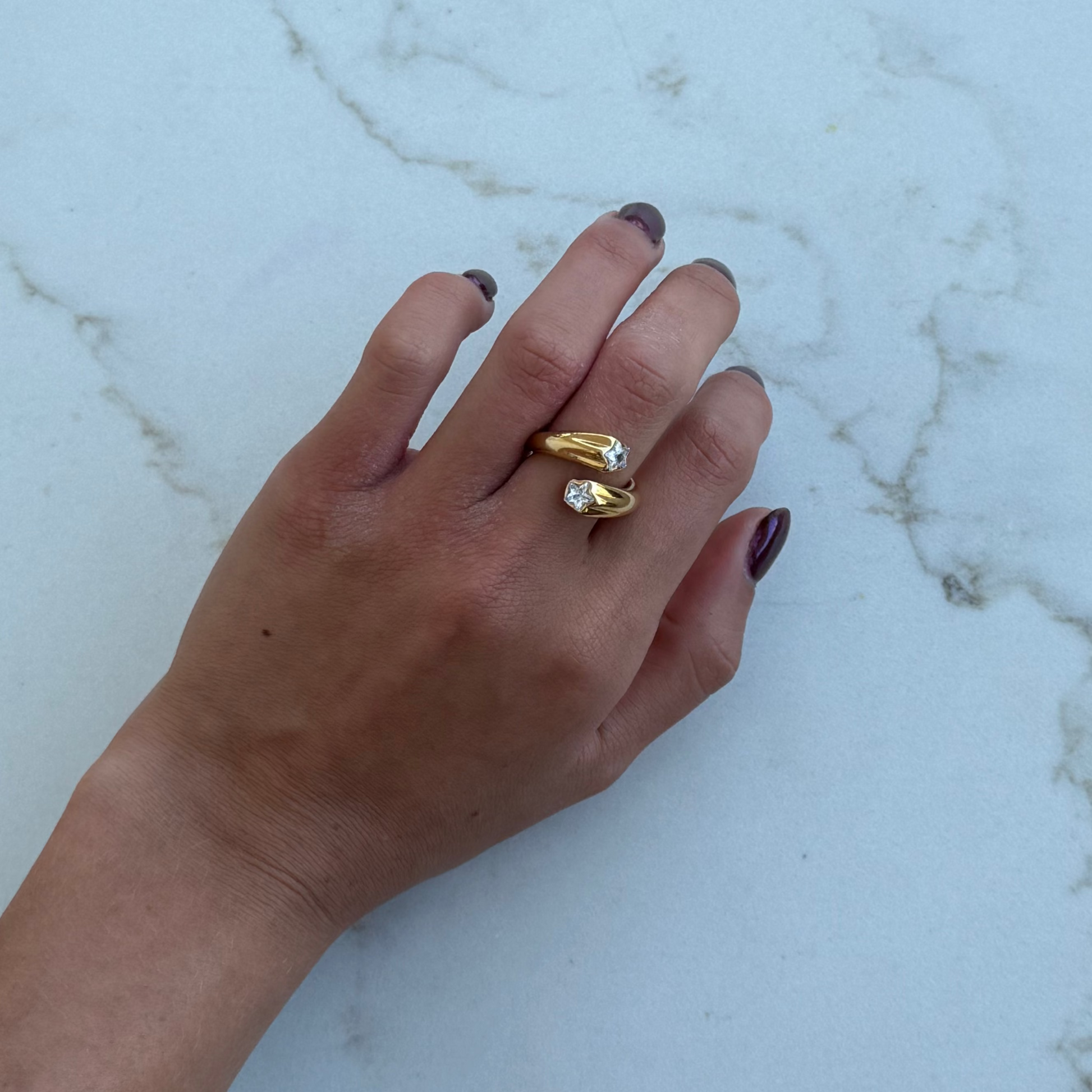 18K Starlight Ring