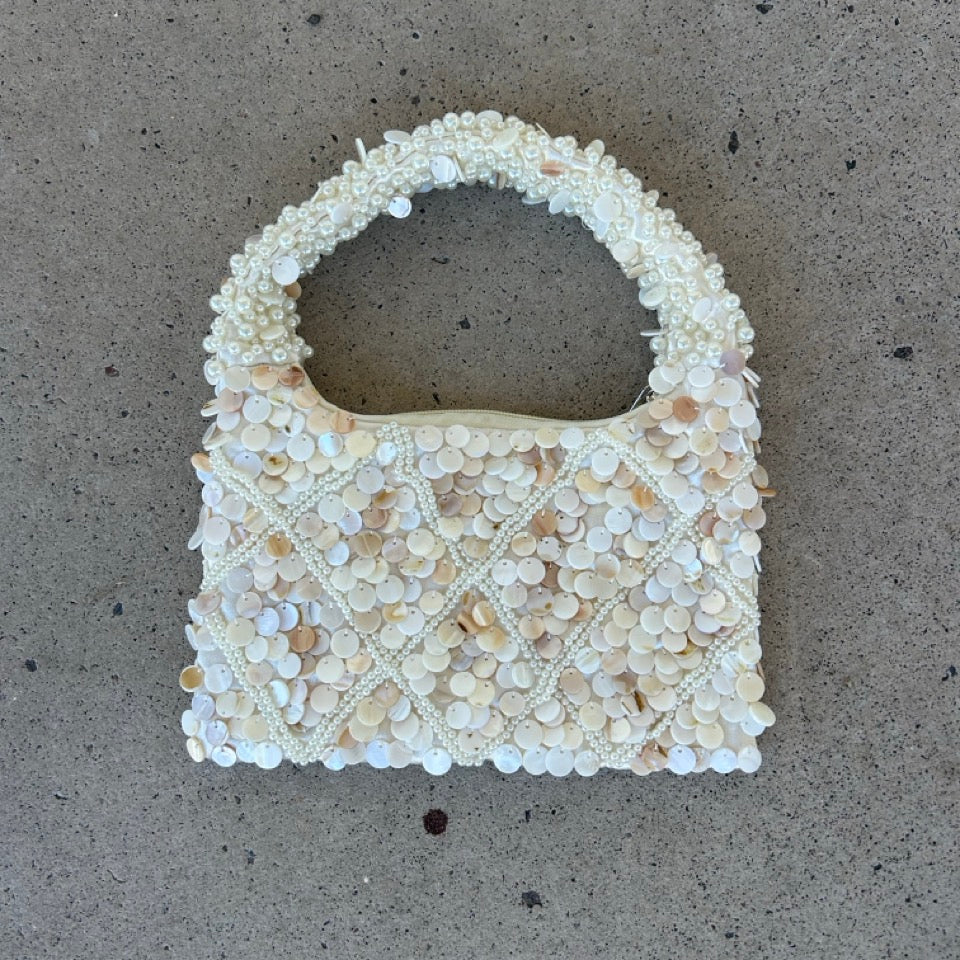 Isla Shell and Pearl Bag