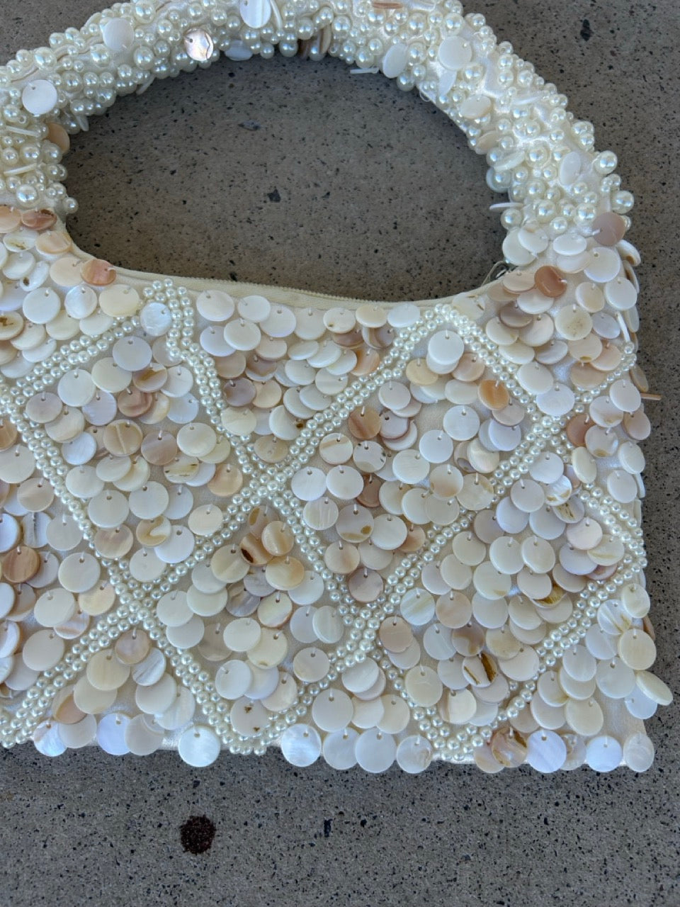 Isla Shell and Pearl Bag