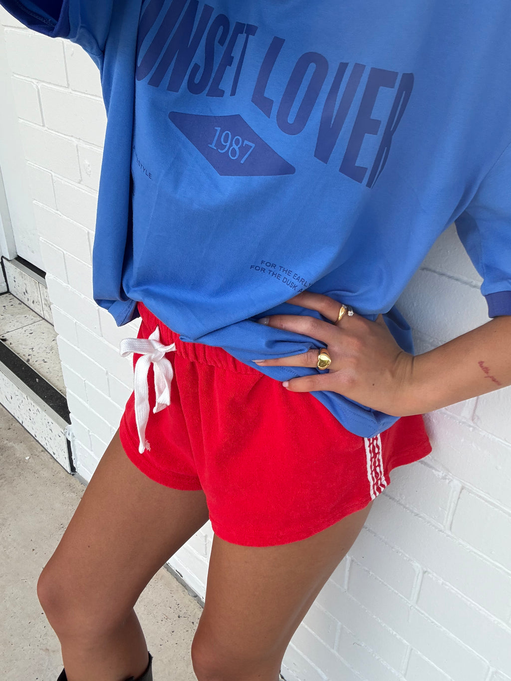 Pool Bar Terry Towelling Short