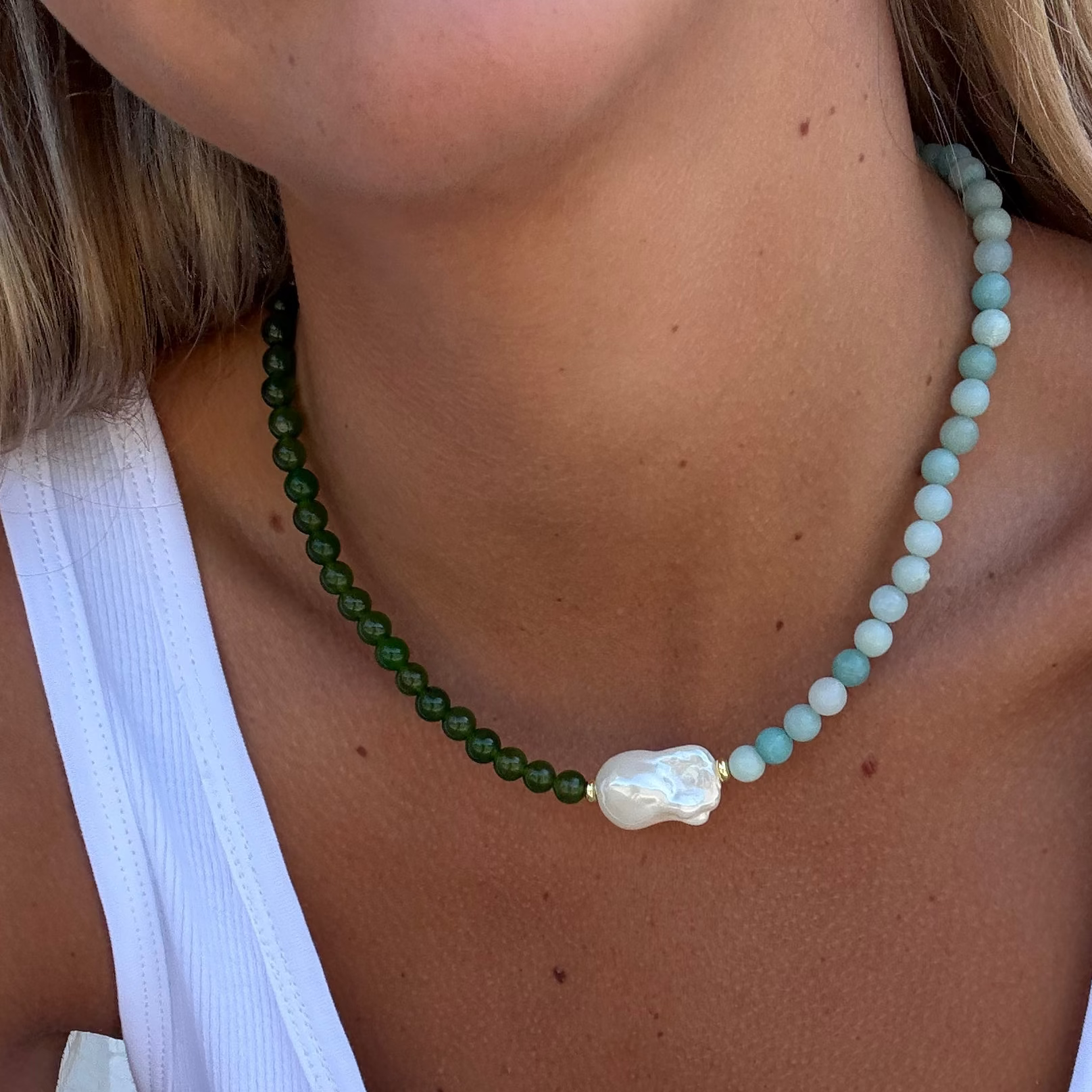 The Tidal Gem Necklace
