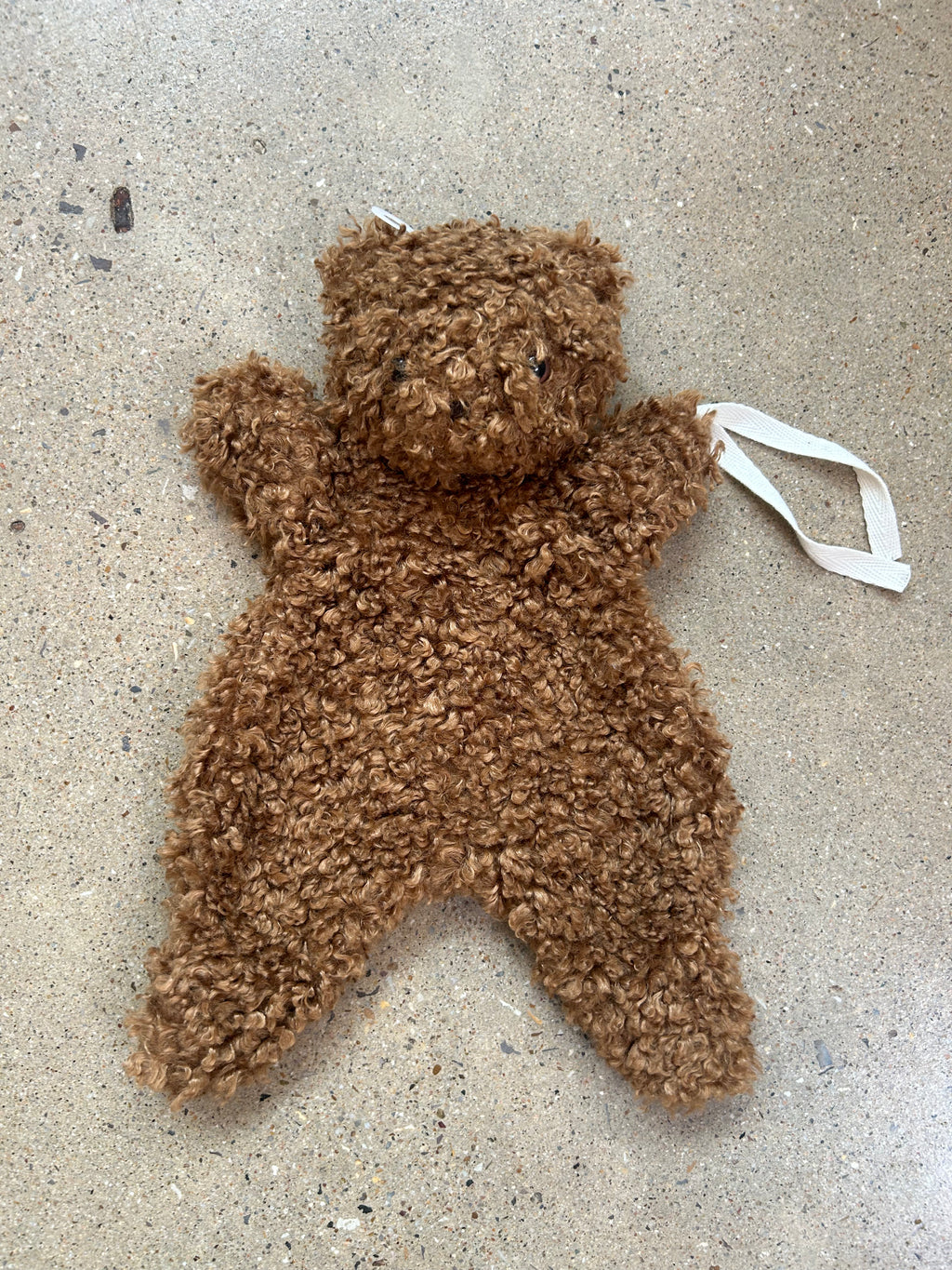 Charlie Bear Paci Comforter Chocolate Sherpa