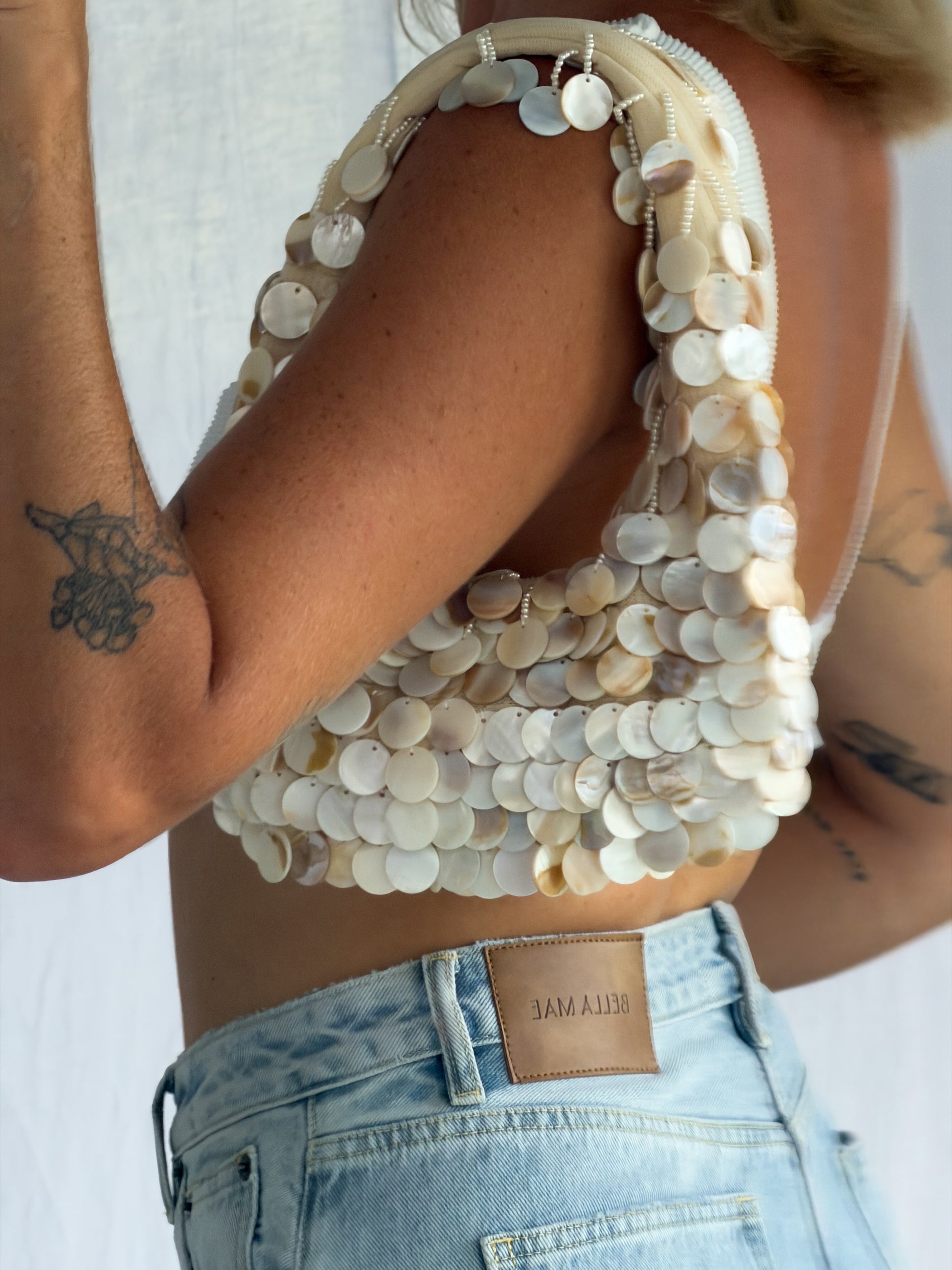 Lumi Shell Bag – Pearl