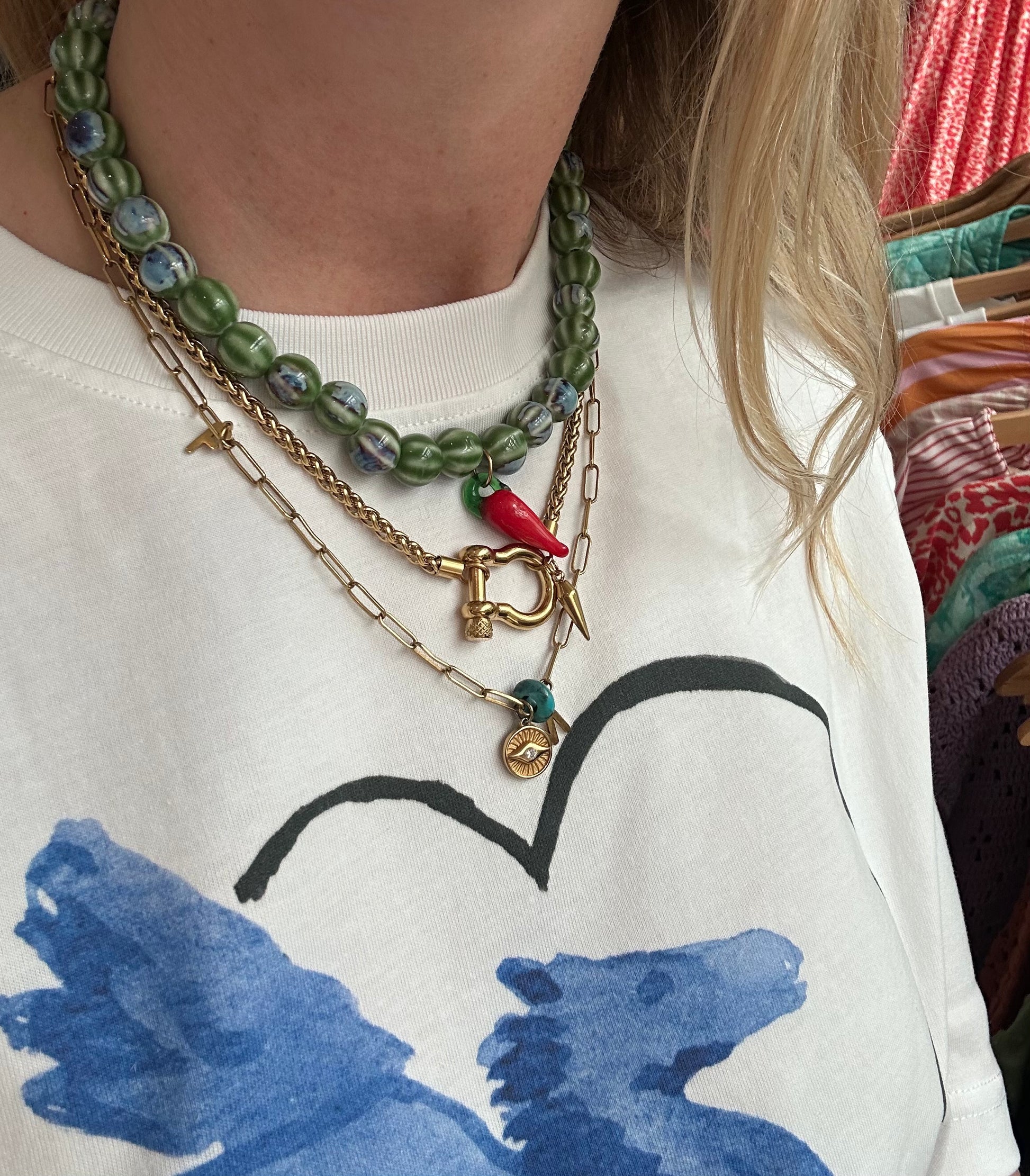 The Verde Charm Necklace