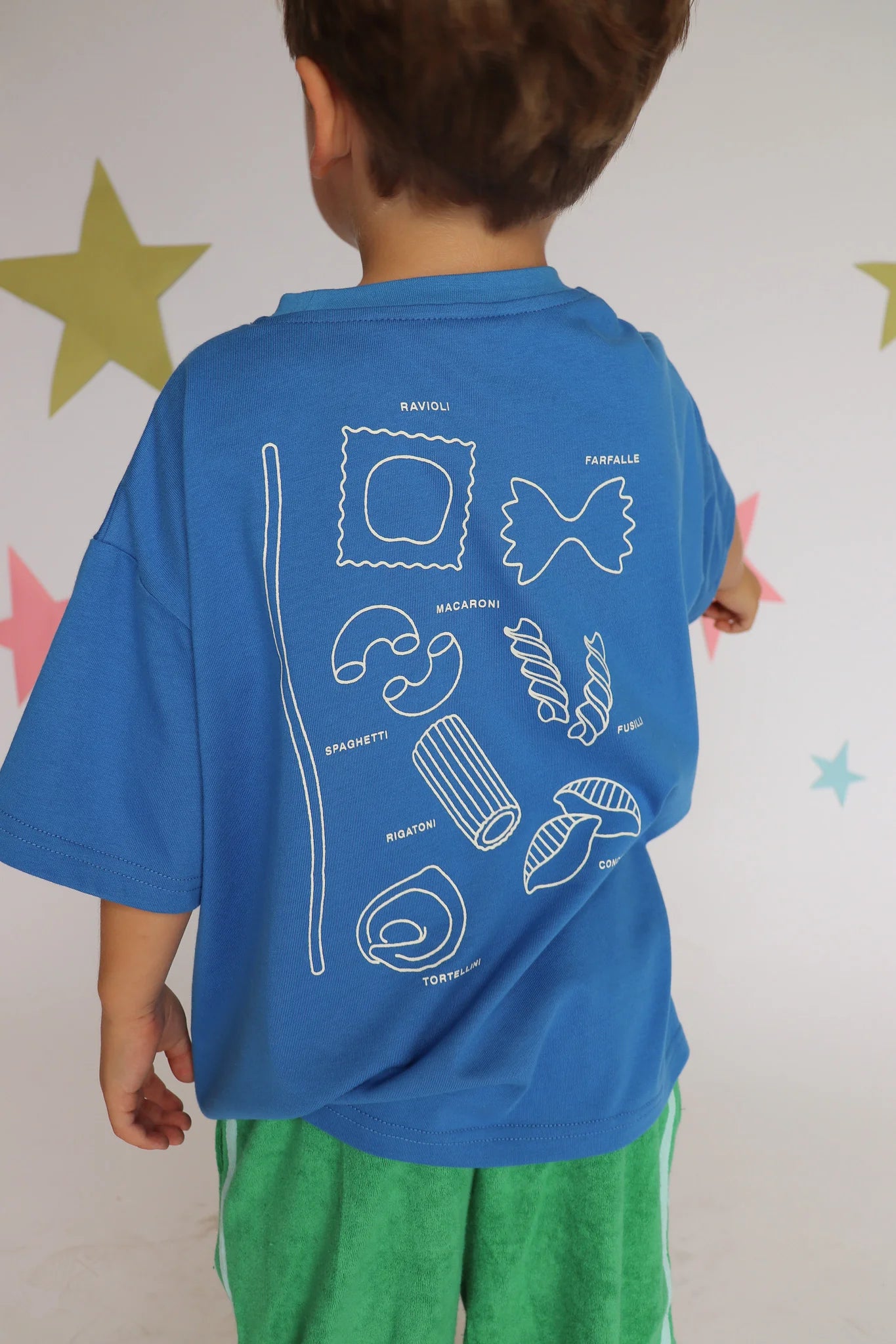 Pasta Tee Ocean Blue